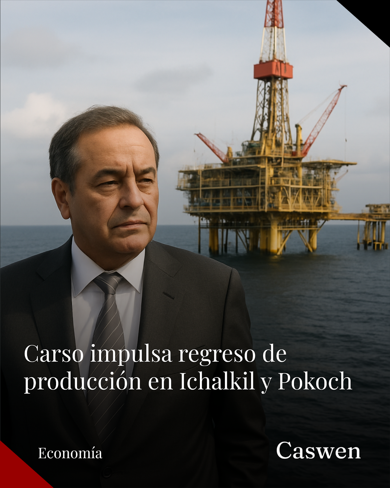 Carso de Slim planea reactivar producción petrolera tras sanciones a Lukoil