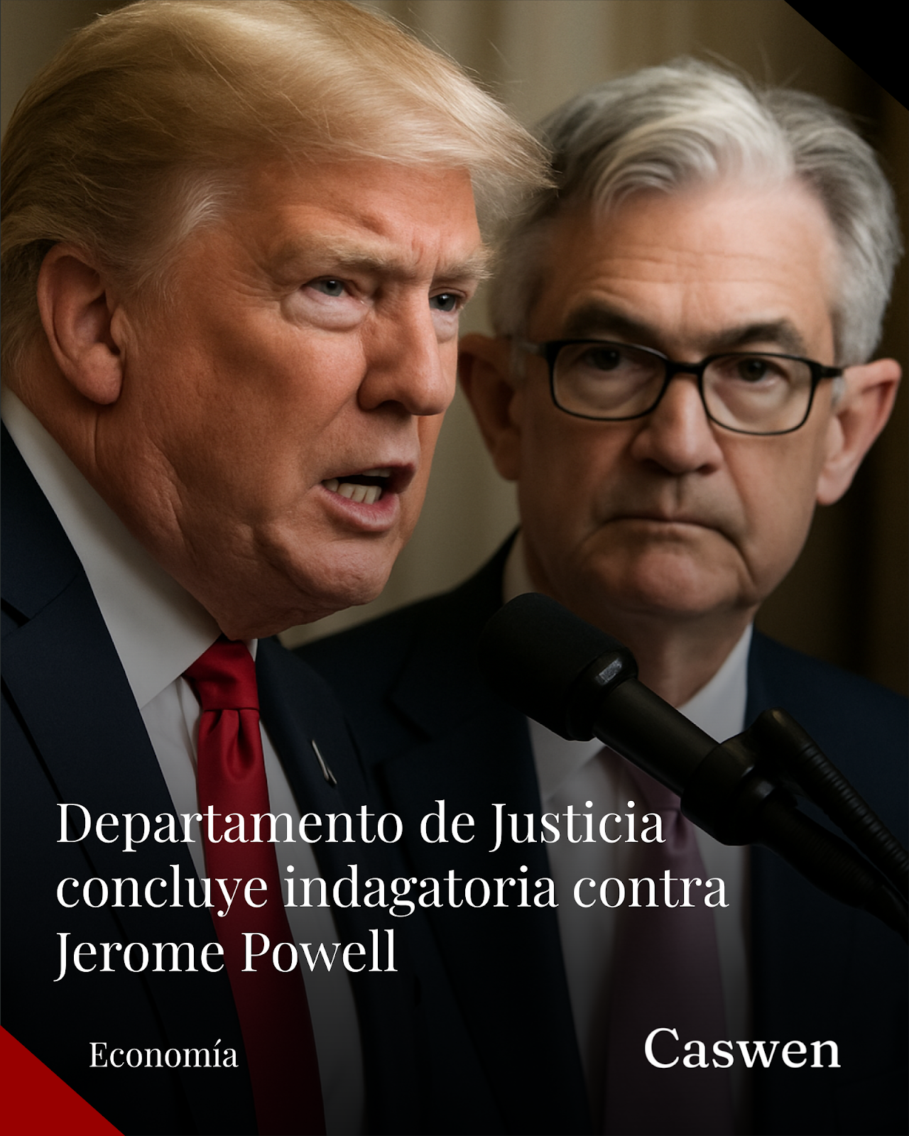 Departamento de Justicia cierra investigación contra Jerome Powell, presidente de la Fed