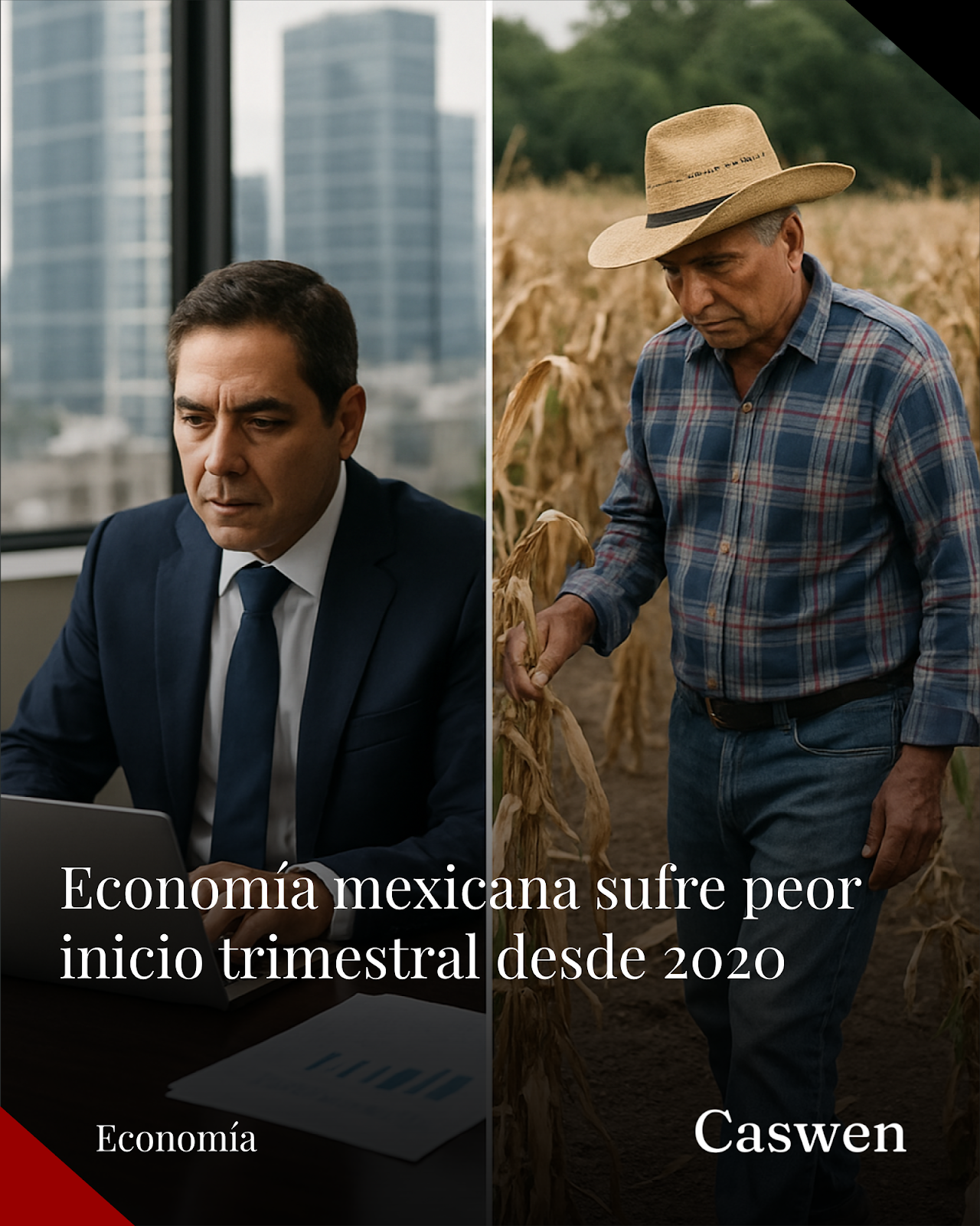 Economía mexicana se contrae 0,8% en primer trimestre, el peor inicio desde 2020