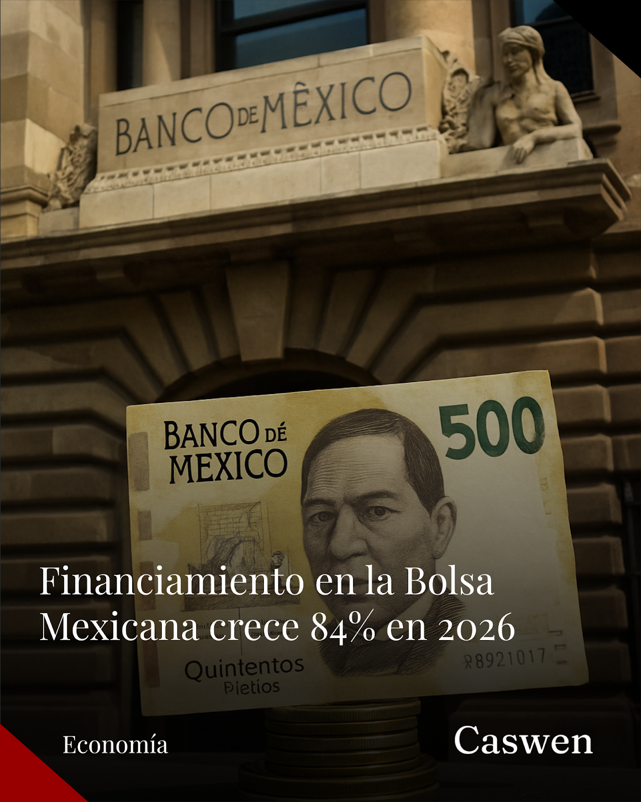 Financiamiento en la BMV crece 84% en el primer trimestre de 2026