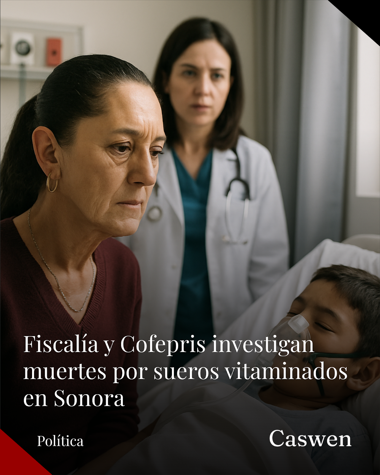Fiscalía y Cofepris intensifican investigación por muertes en Sonora por sueros vitaminados