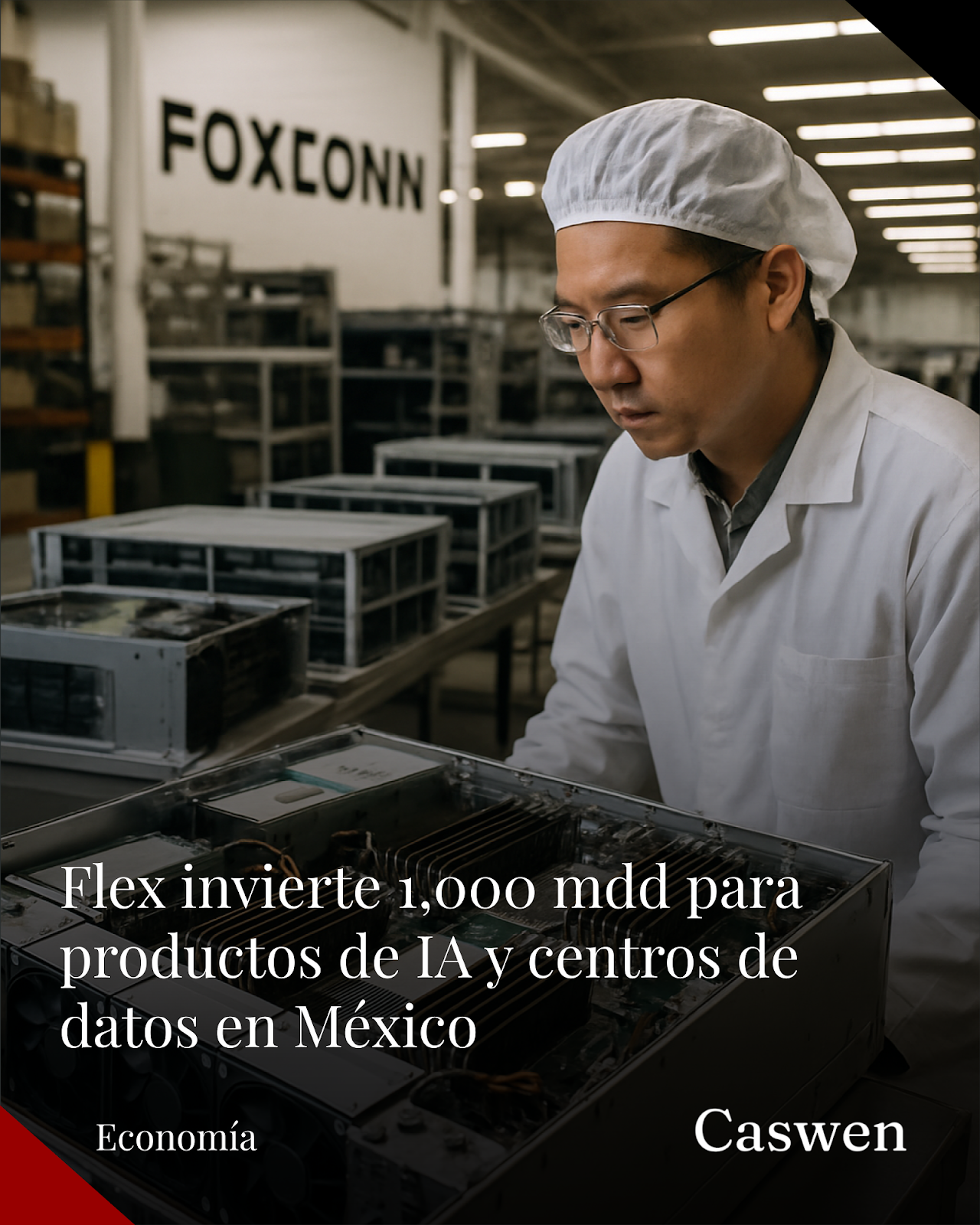 Flex invertirá 1,000 mdd en México para desarrollar productos de IA