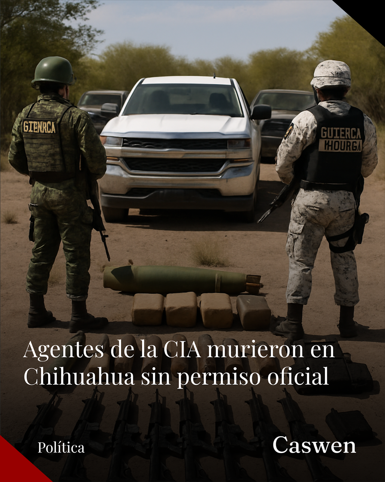 Gobierno confirma que agentes de la CIA murieron en Chihuahua sin autorización oficial