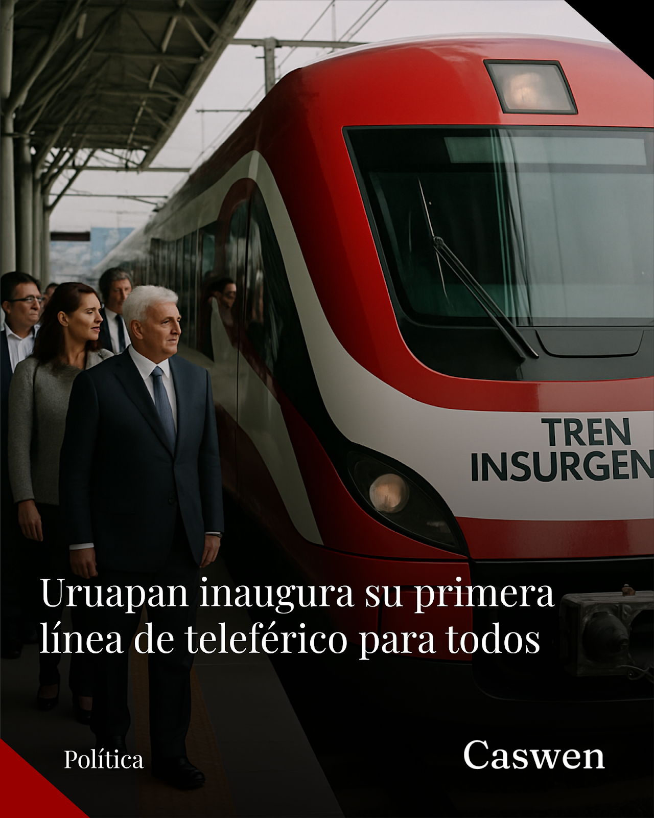 Inauguran en Uruapan la primera línea de teleférico con tarifa popular