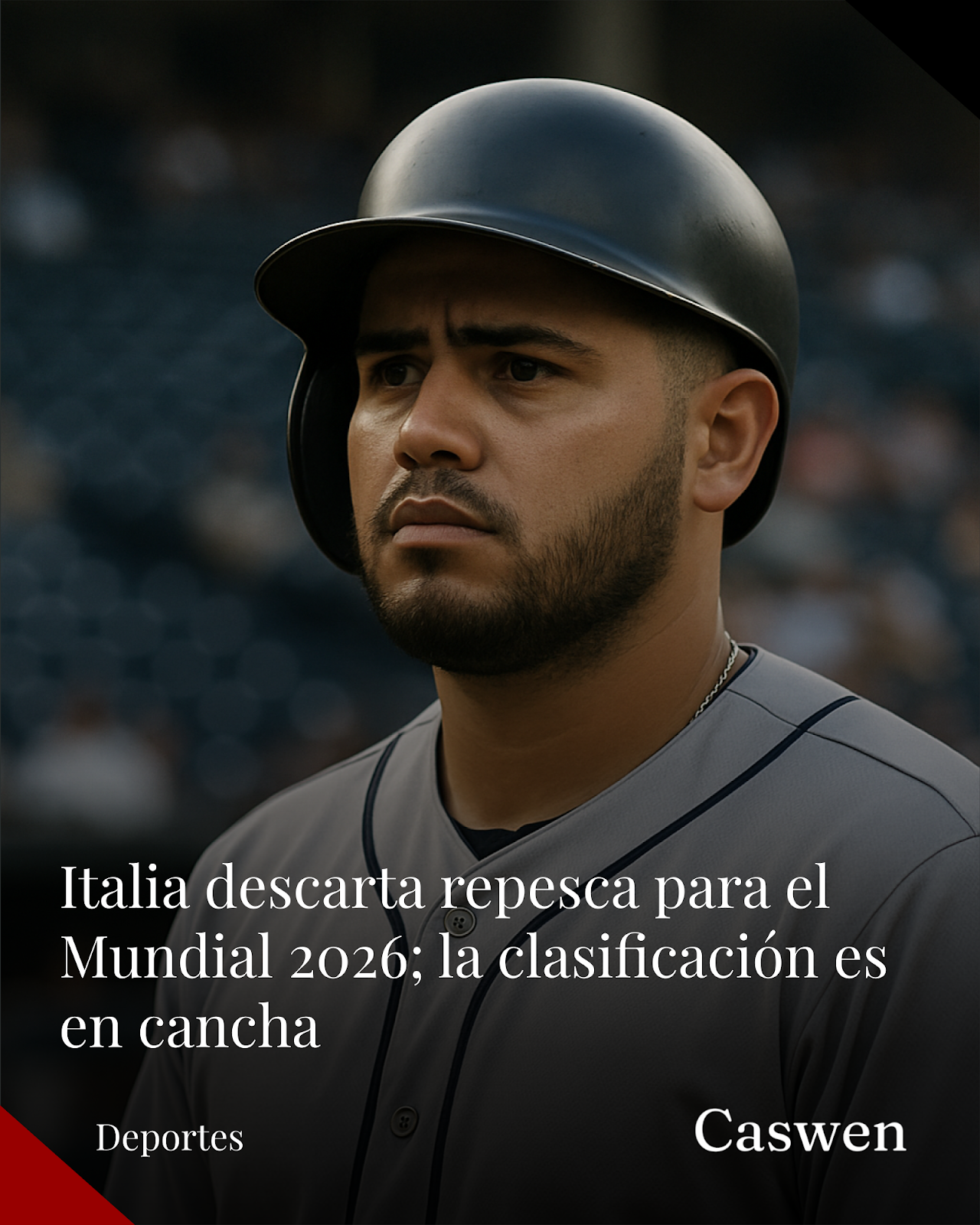 Italia rechaza la propuesta de repesca para el Mundial 2026