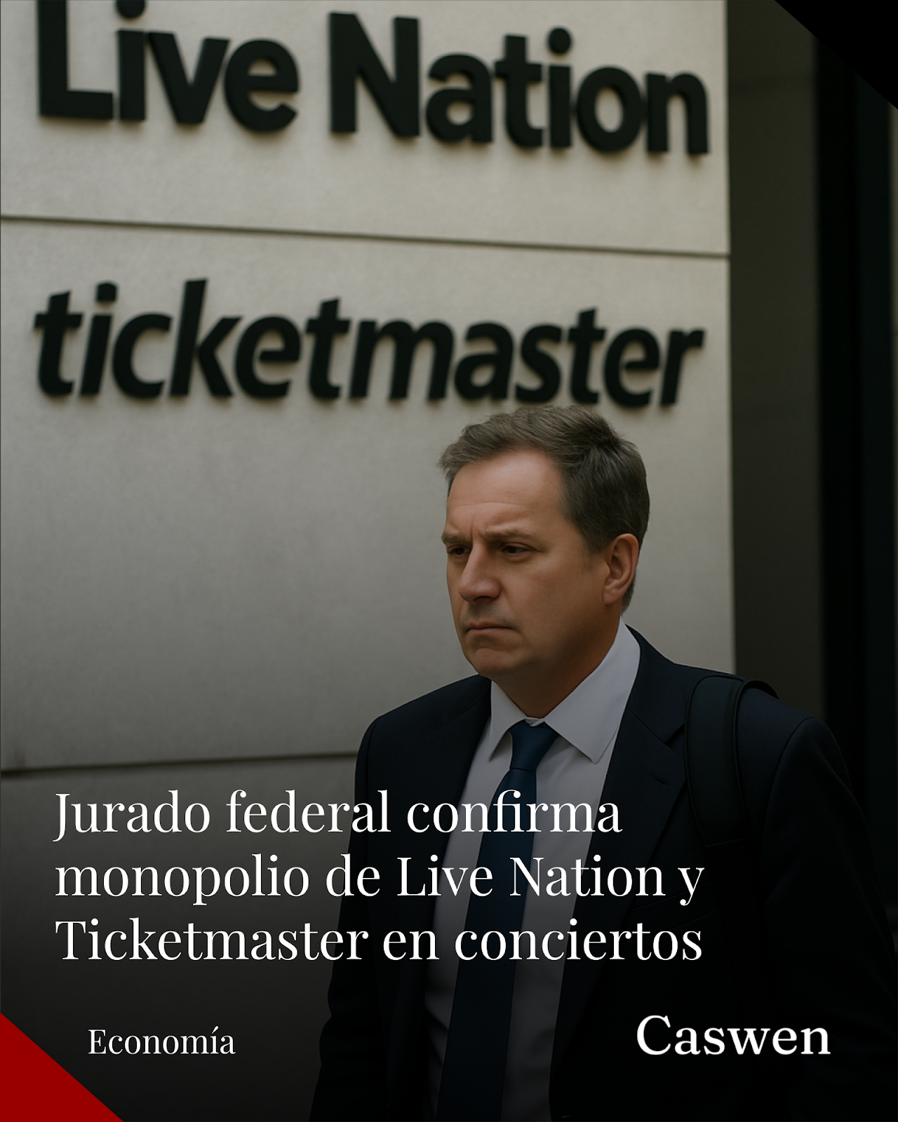 Jurado en EU confirma monopolio de Live Nation y Ticketmaster en conciertos