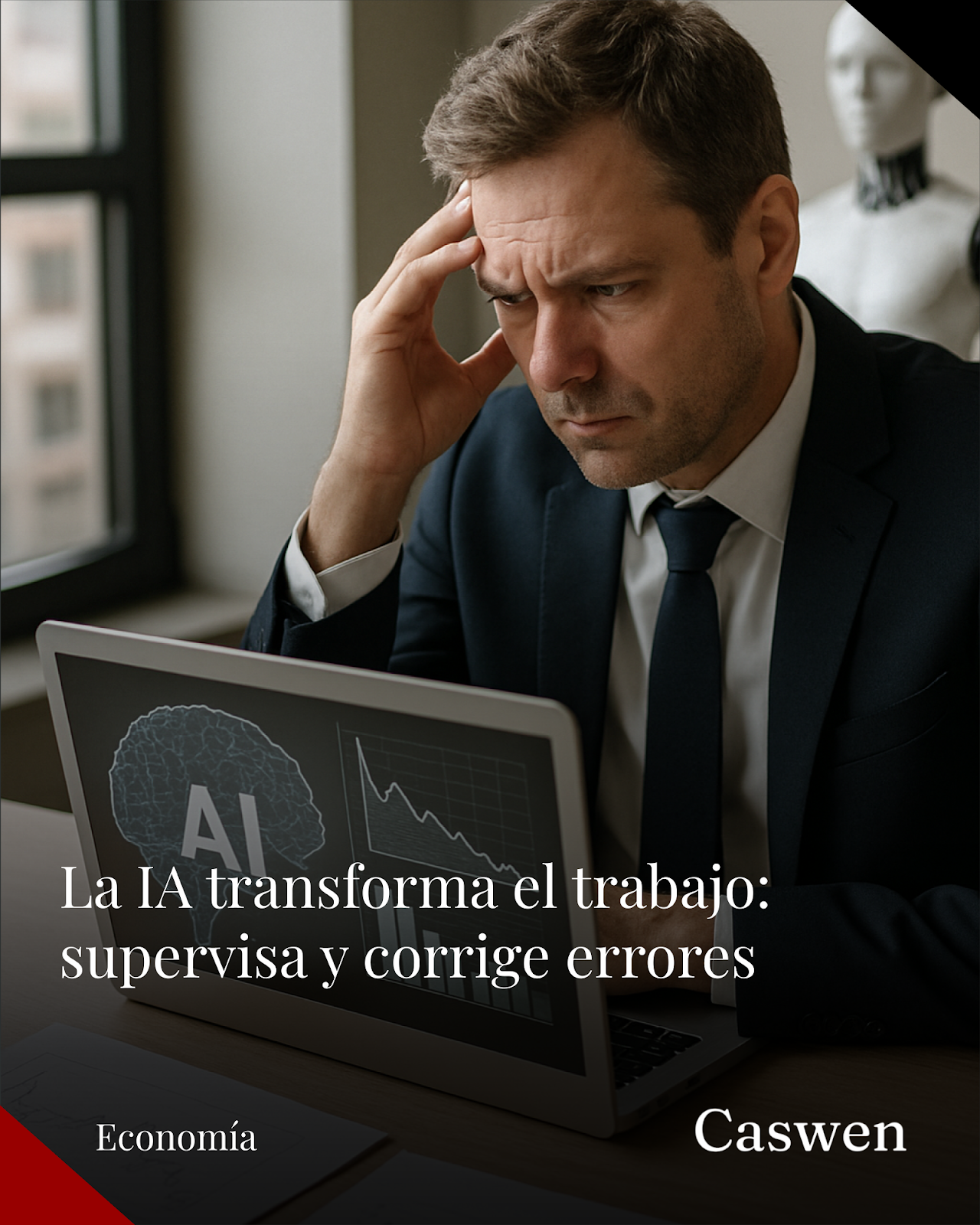 La IA exige que los trabajadores supervisen y corrijan sus errores