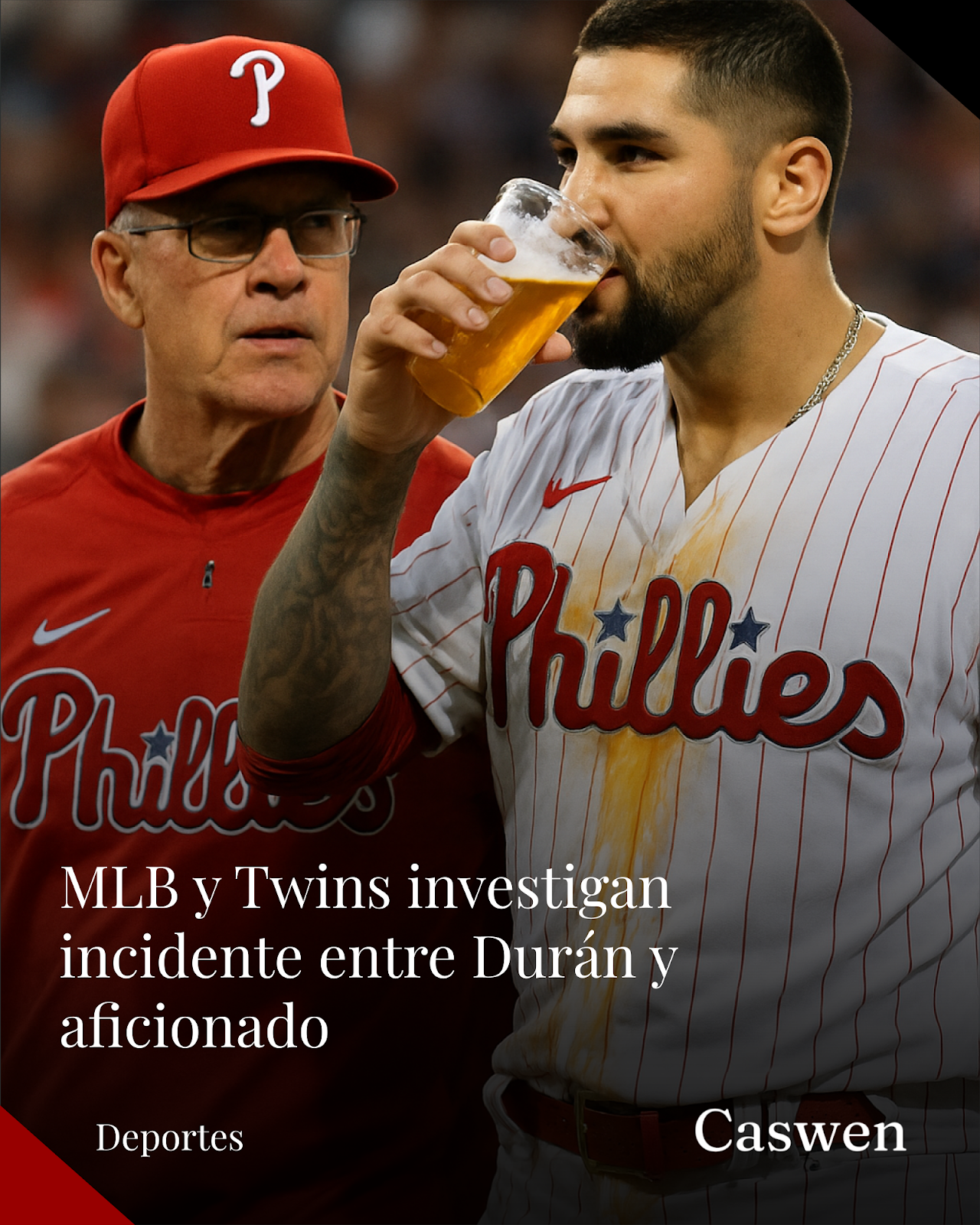 MLB y Minnesota Twins investigan incidente entre Jarren Durán y aficionado