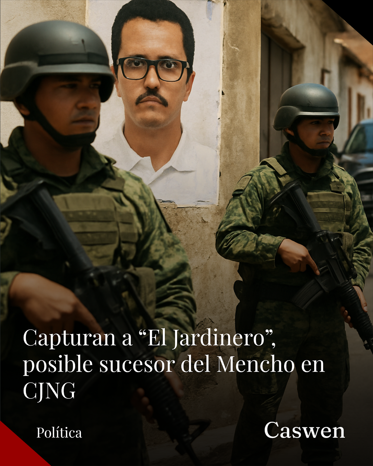 México detiene a ‘El Jardinero’, posible nuevo líder del CJNG tras muerte del Mencho
