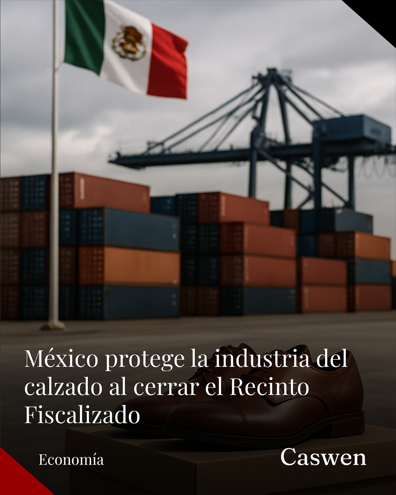 México excluye al sector calzado del Recinto Fiscalizado para frenar importaciones irregulares