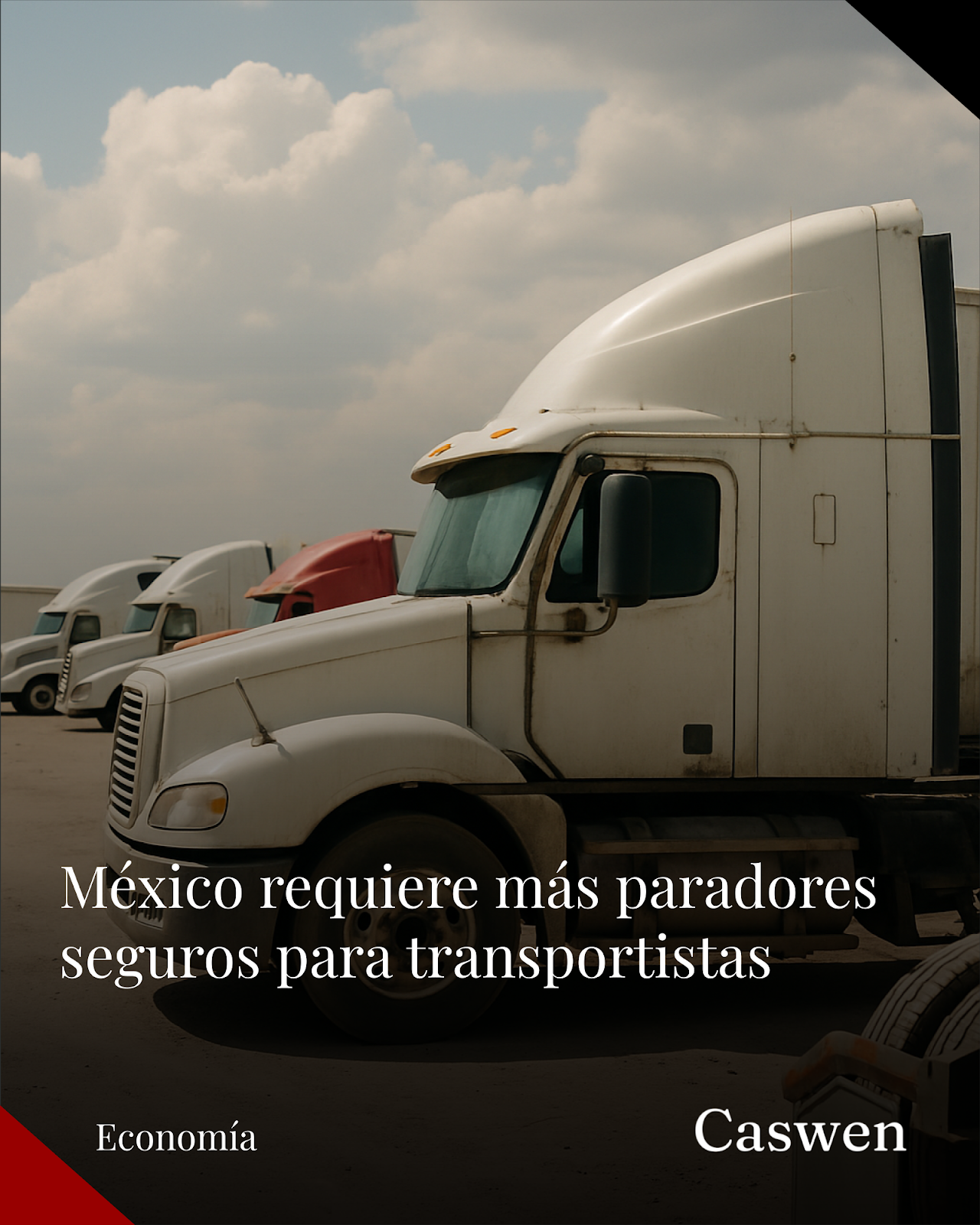 México requiere más paradores seguros para transportistas en carreteras
