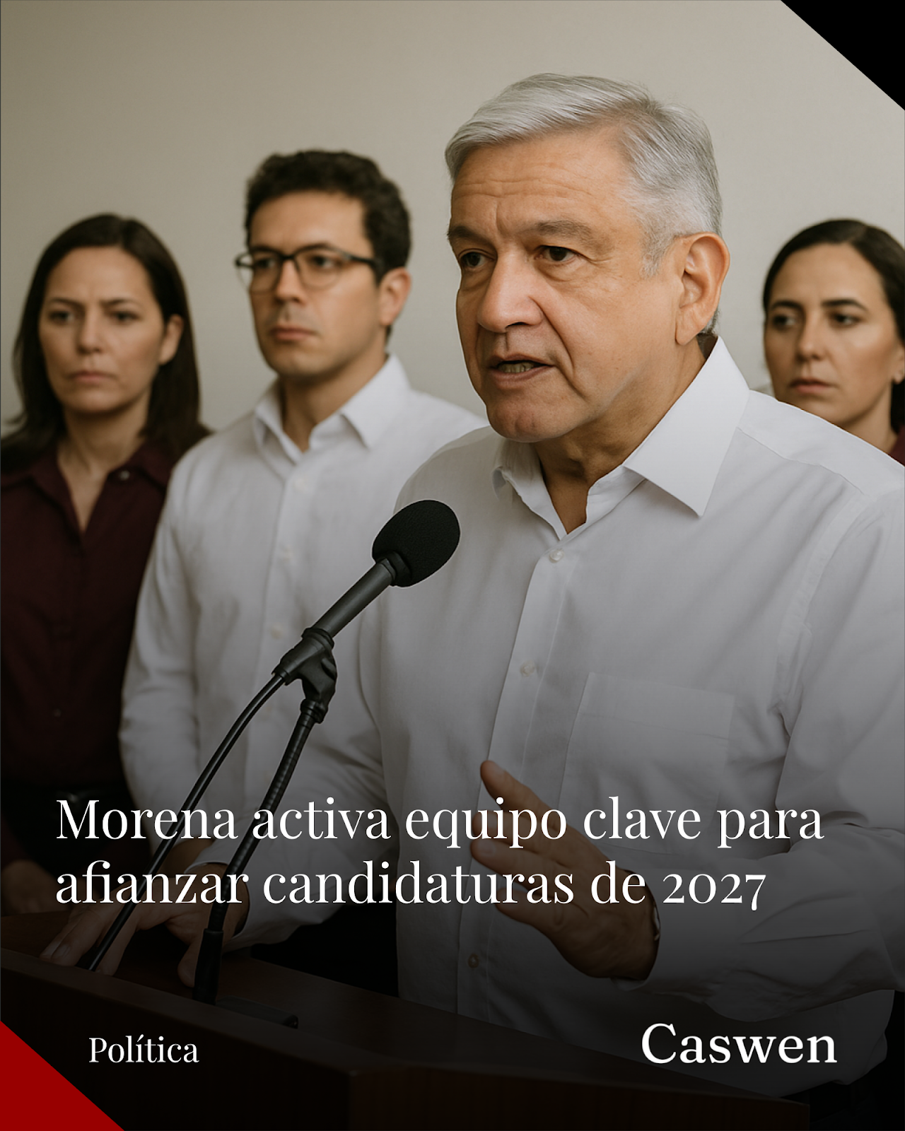 Morena fortalece su estructura con un ‘Dream Team’ para las elecciones de 2027