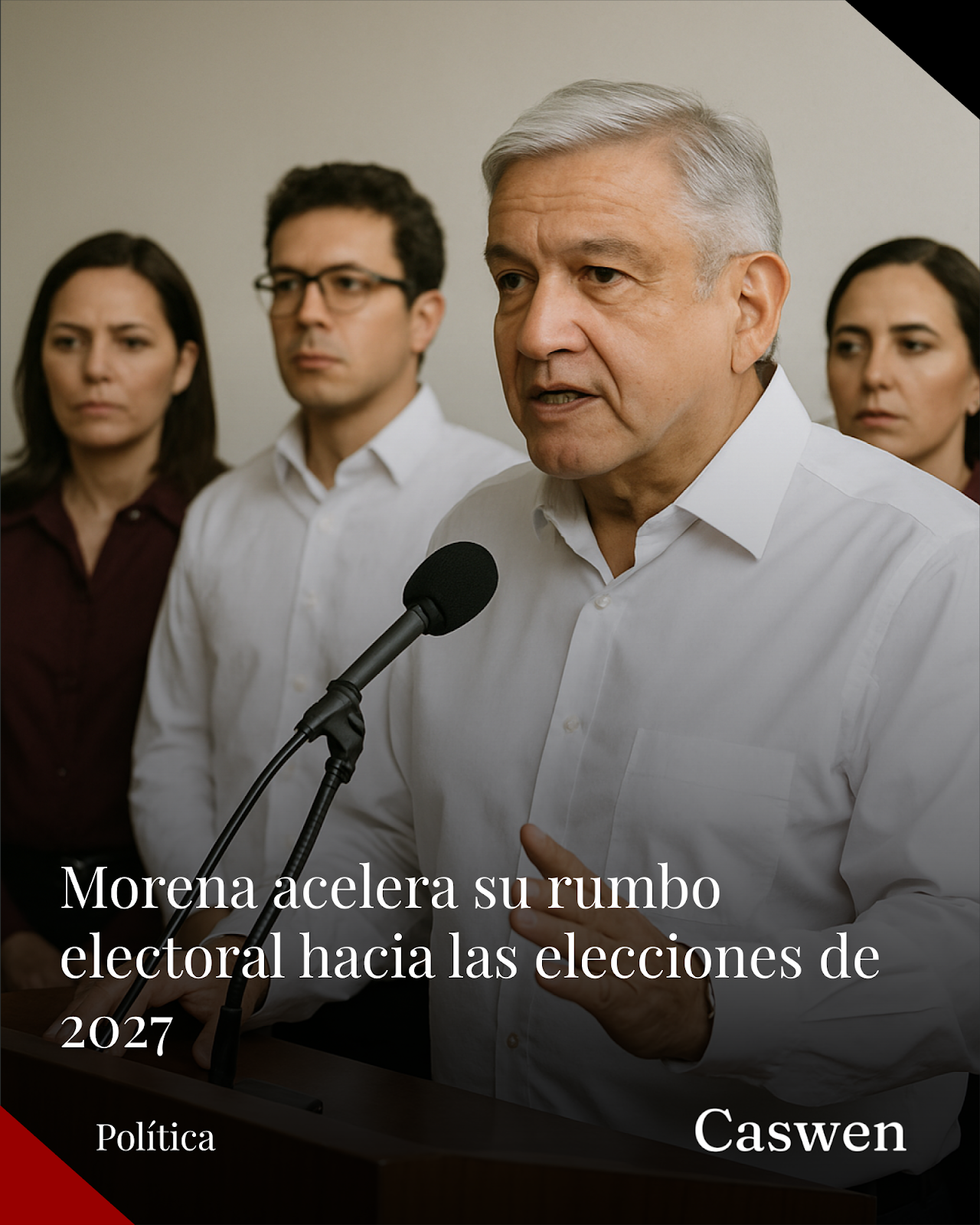 Morena inicia preparativos y ajustes internos rumbo a elecciones de 2027