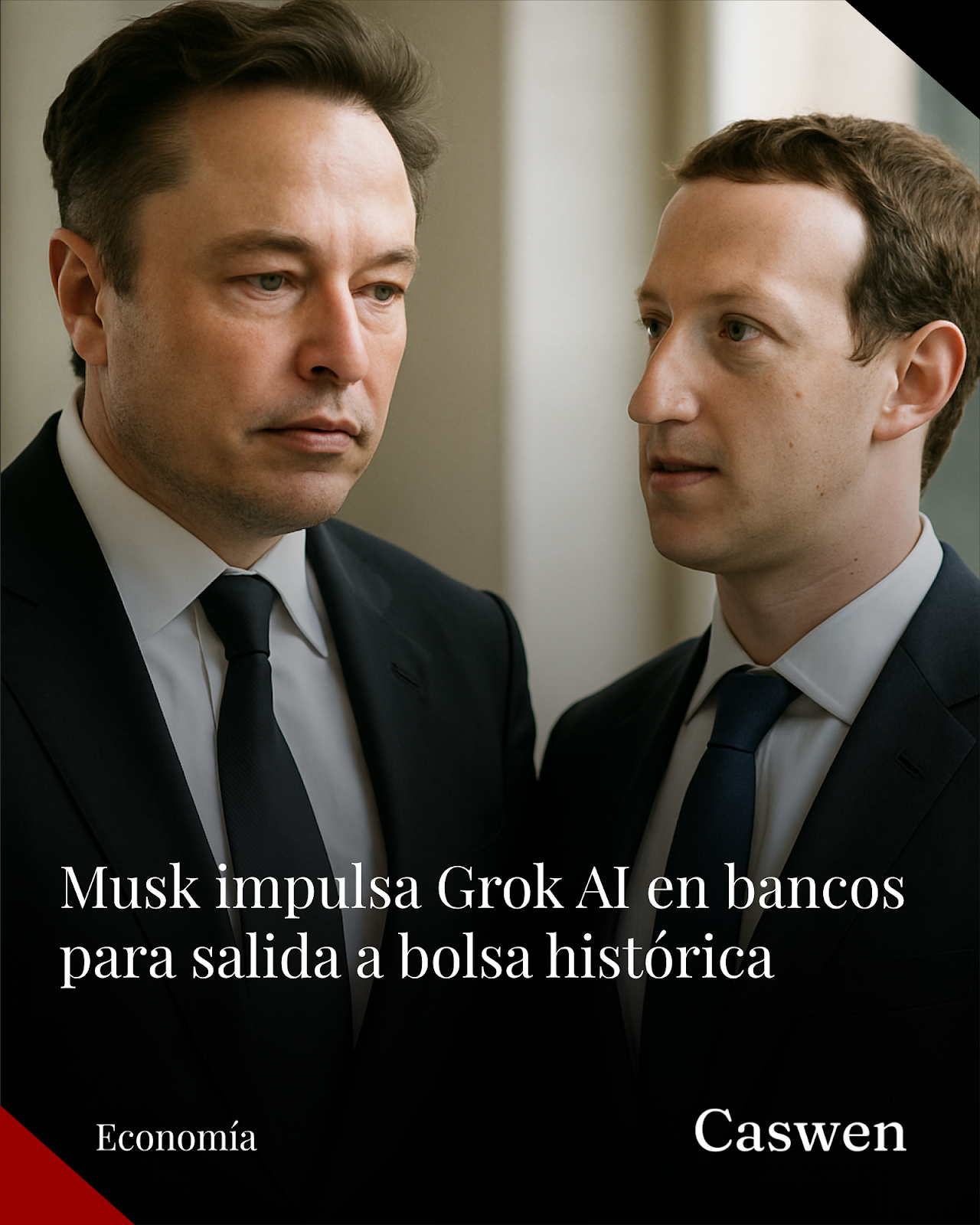 Musk exige a bancos en salida a bolsa de SpaceX adquirir Grok AI