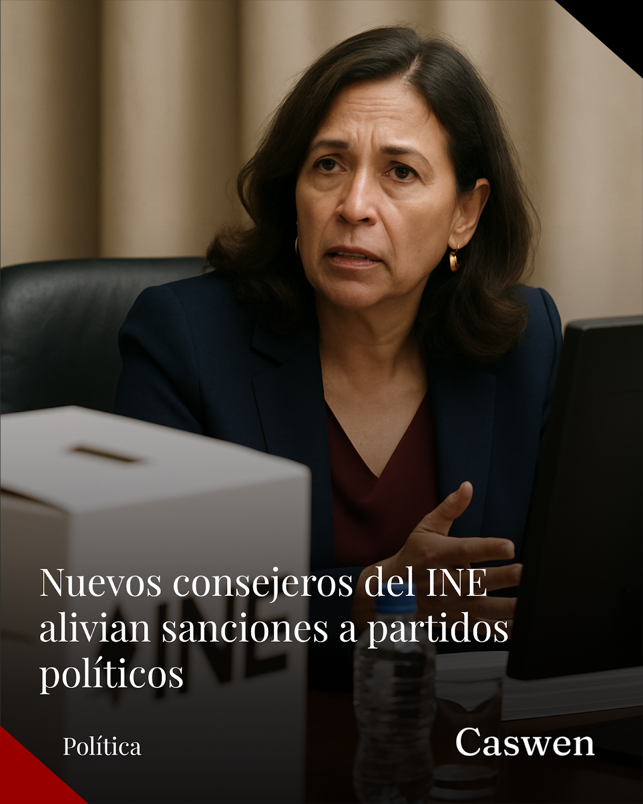 Nuevos consejeros del INE aprueban aliviar sanciones a partidos políticos