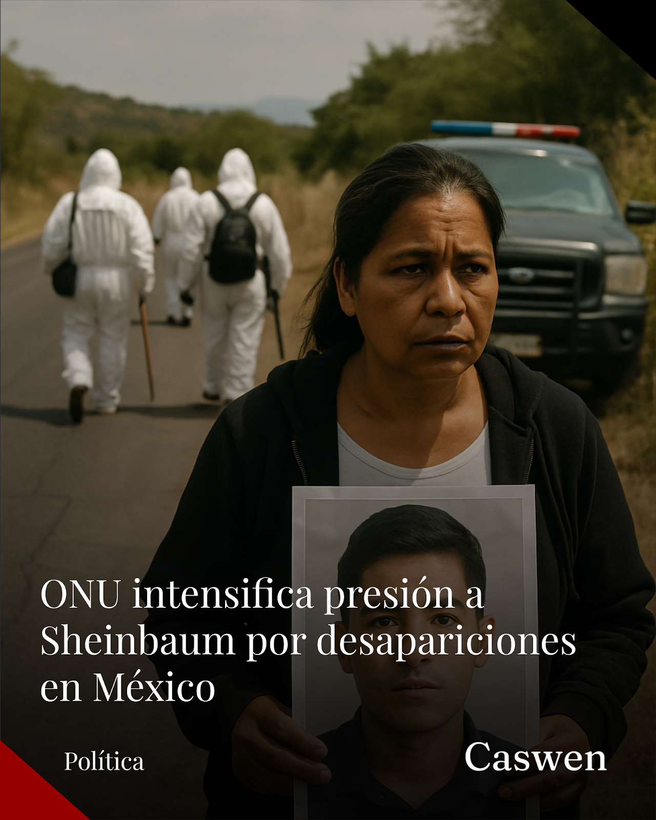 ONU intensifica presión a Sheinbaum por crisis de desapariciones en México