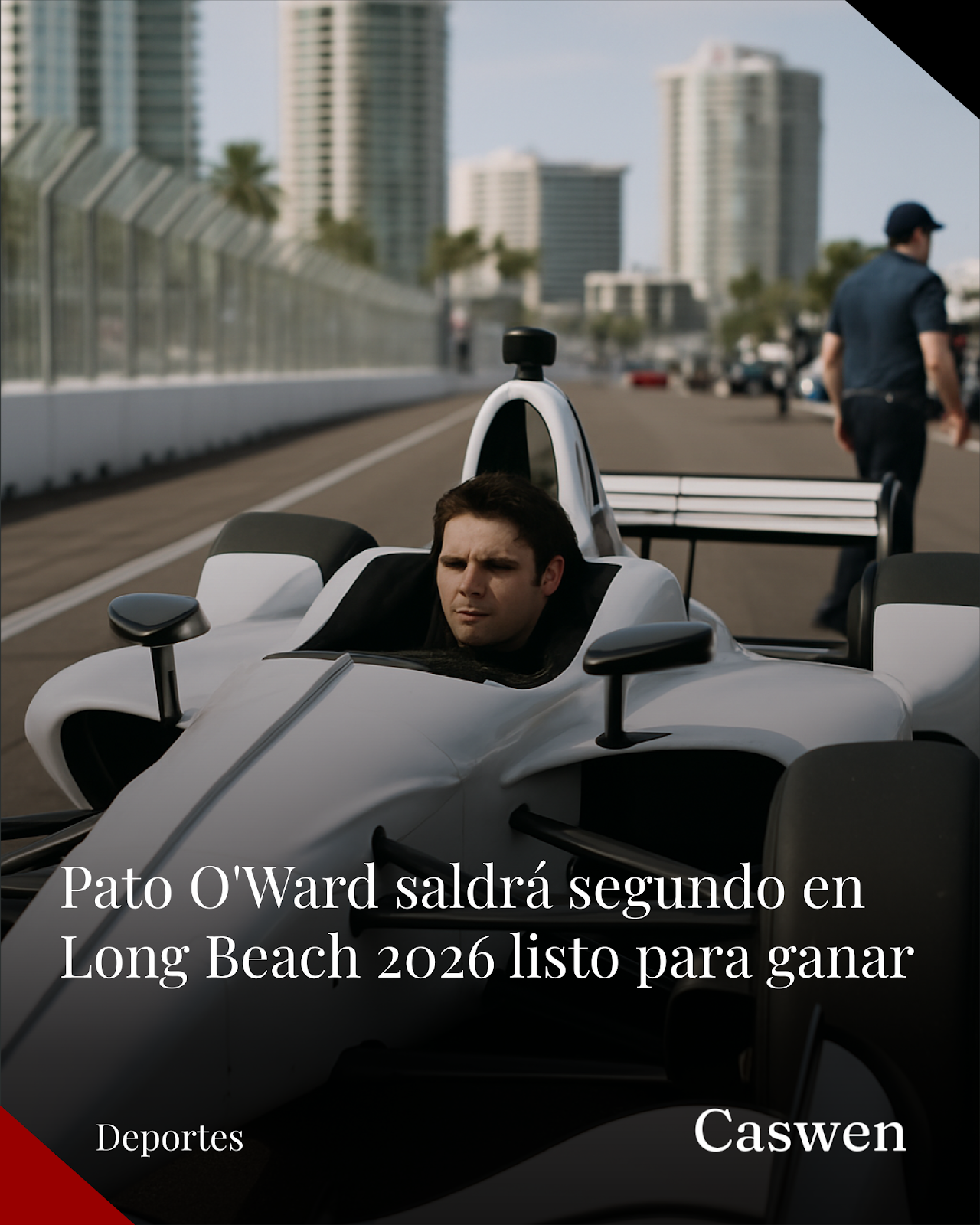 Pato O’Ward partirá segundo en el GP de Long Beach de IndyCar 2026