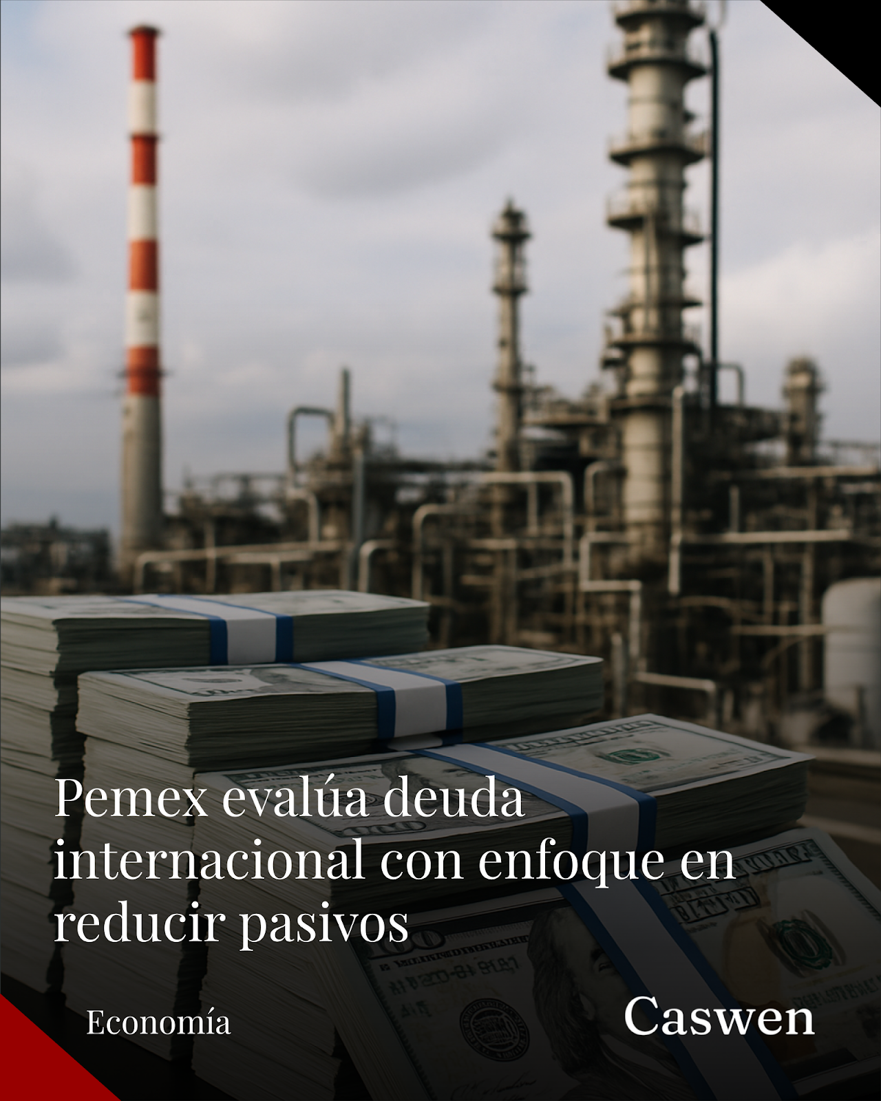Pemex considera emisión de deuda en mercados internacionales con enfoque en reducción de pasivos