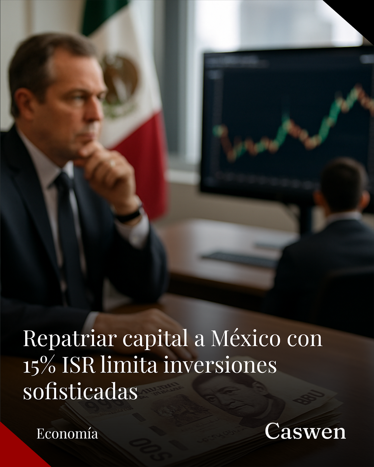Repatriar capital a México con 15% de ISR limita atractivo para inversionistas