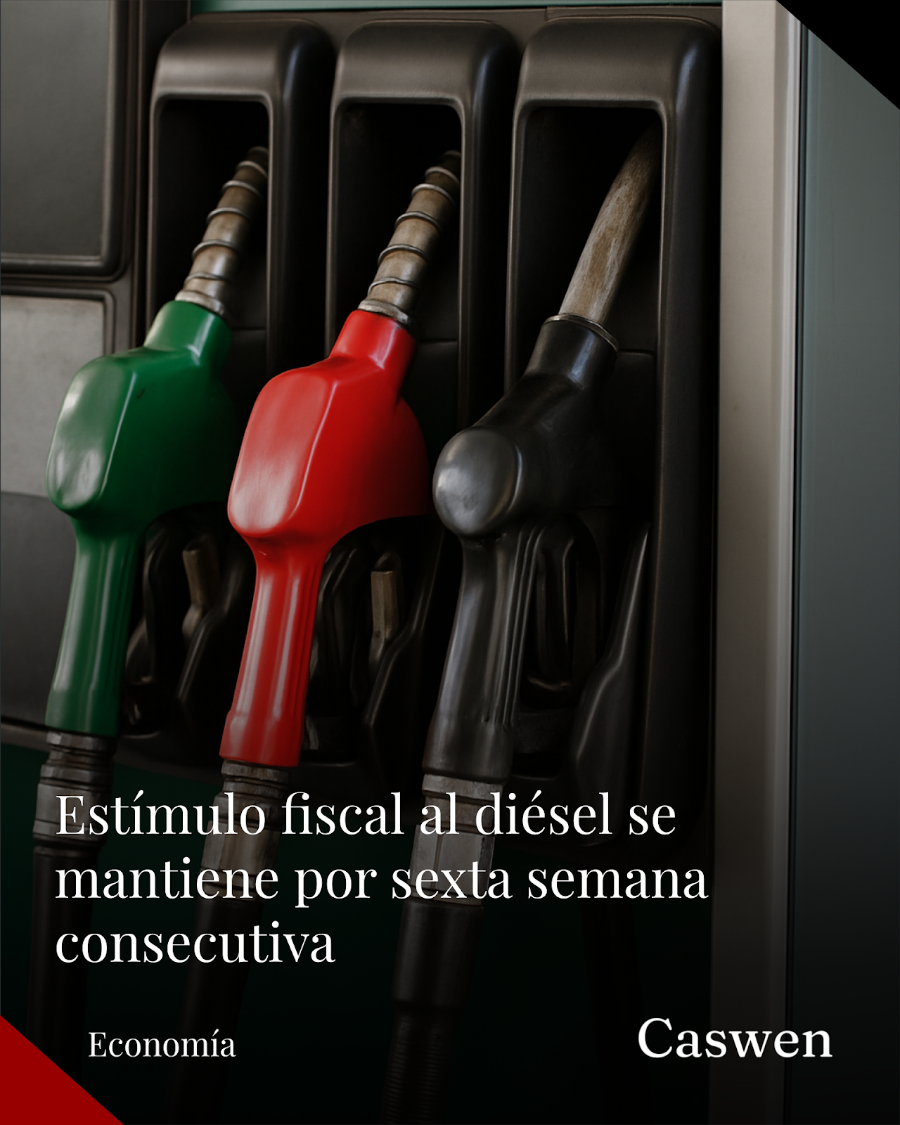 Sexta semana consecutiva con estímulo fiscal al diésel en México