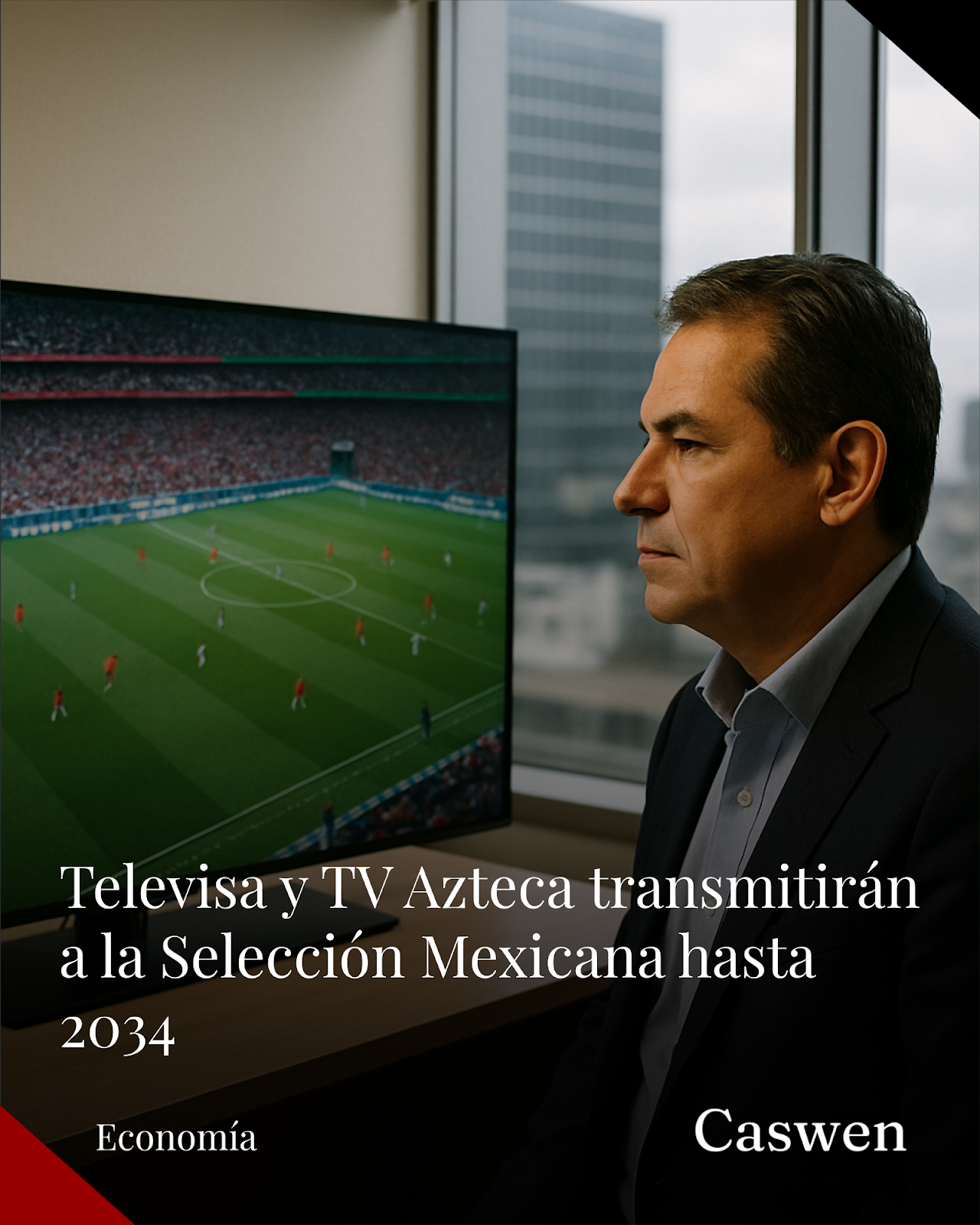 Televisa y TV Azteca renuevan derechos para transmitir a la Selección Mexicana hasta 2034