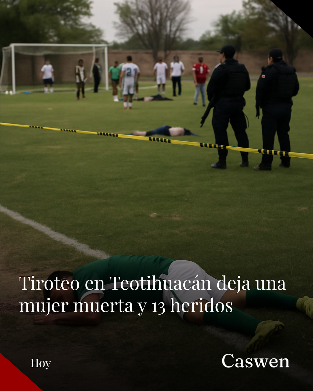 Tiroteo en Teotihuacán deja una mujer muerta y 13 turistas heridos