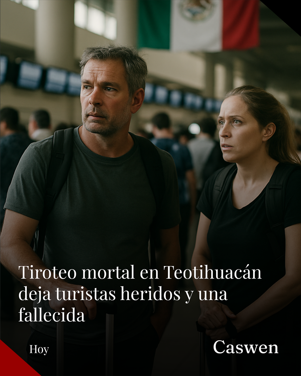 Tiroteo en Teotihuacán deja una turista muerta y varios heridos extranjeros