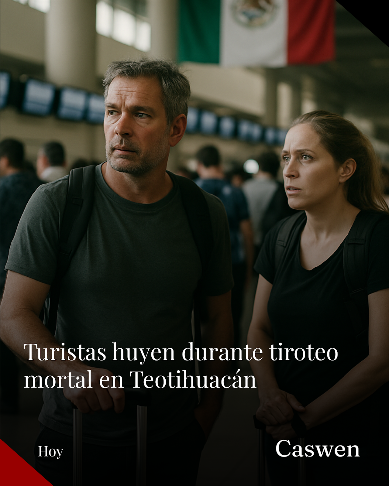 Videos muestran turistas huyendo durante tiroteo mortal en Teotihuacán