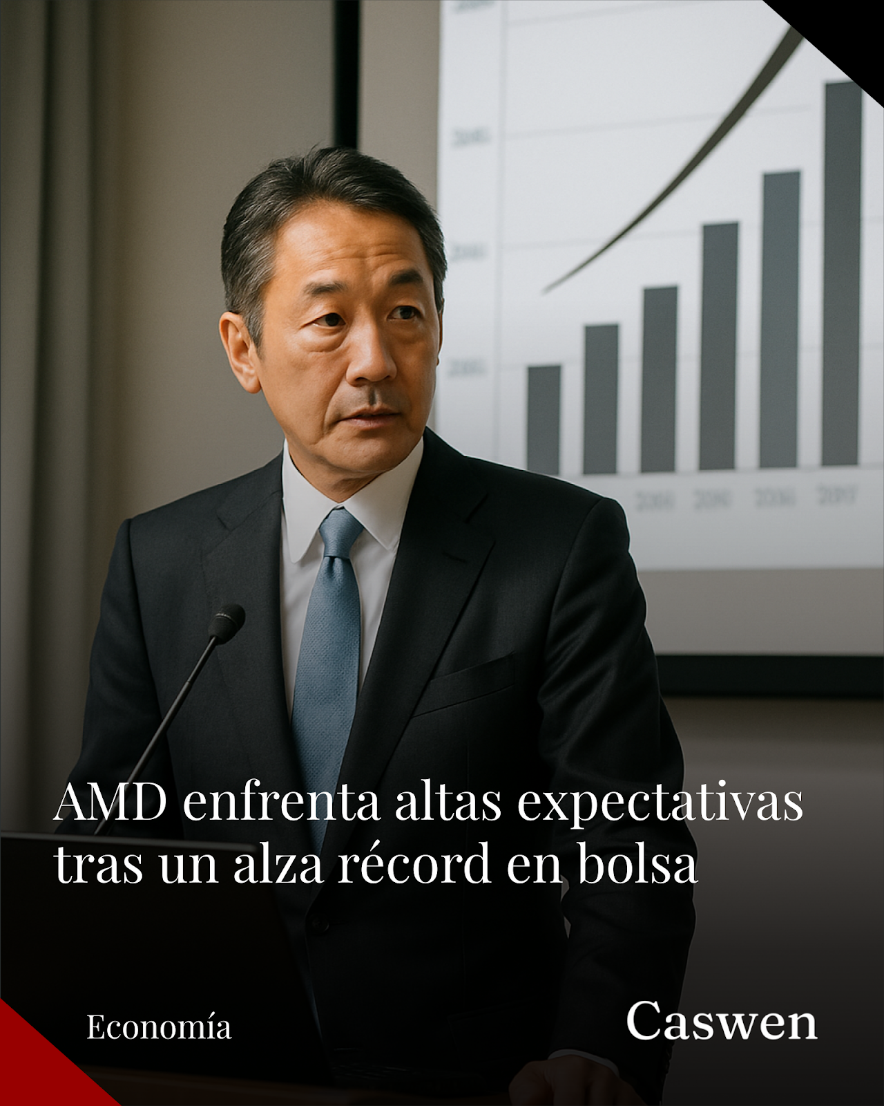 AMD enfrenta altas expectativas en su reporte trimestral tras fuerte alza bursátil