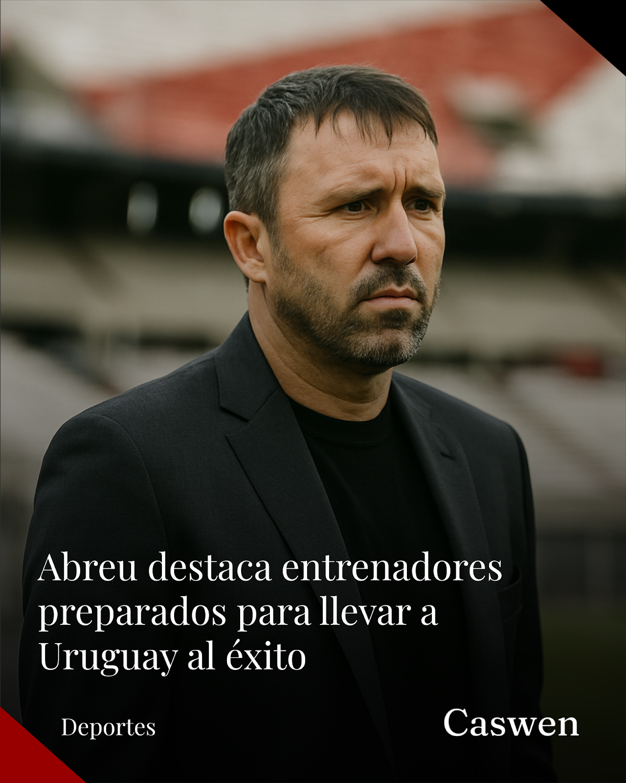 Abreu destaca entrenadores uruguayos listos para liderar a la selección