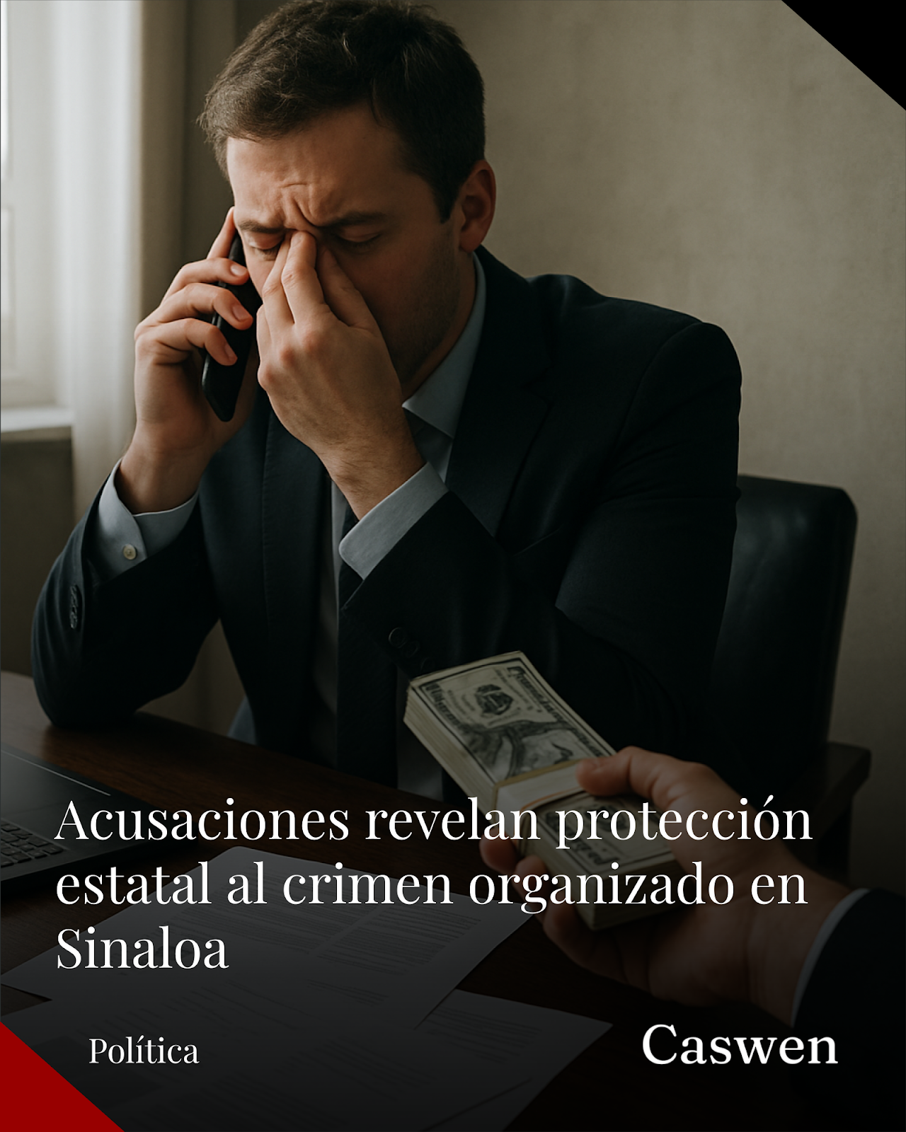 Acusación a gobernador de Sinaloa evidencia protección estatal al crimen organizado