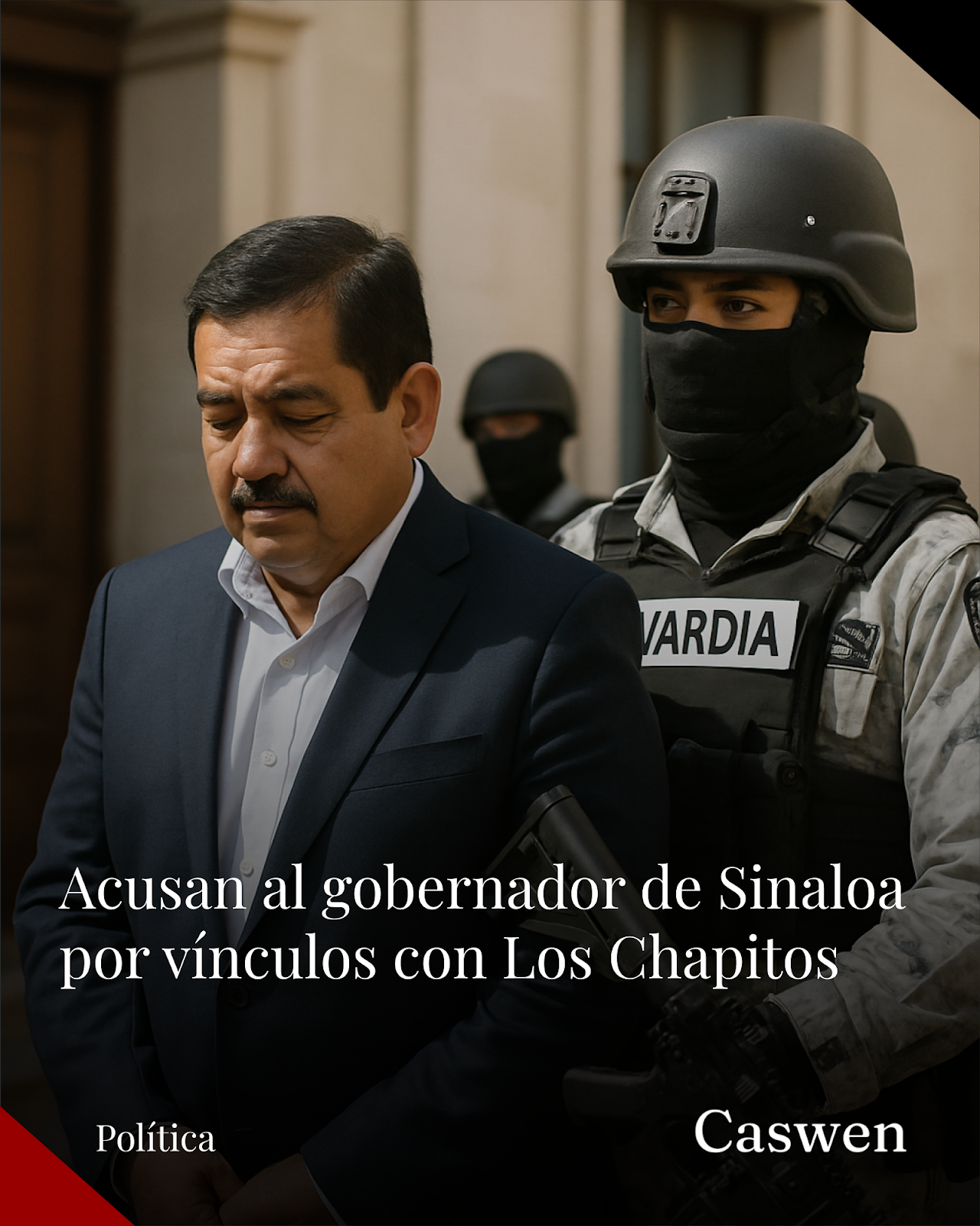 Acusan al gobernador de Sinaloa y funcionarios por vínculos con Los Chapitos