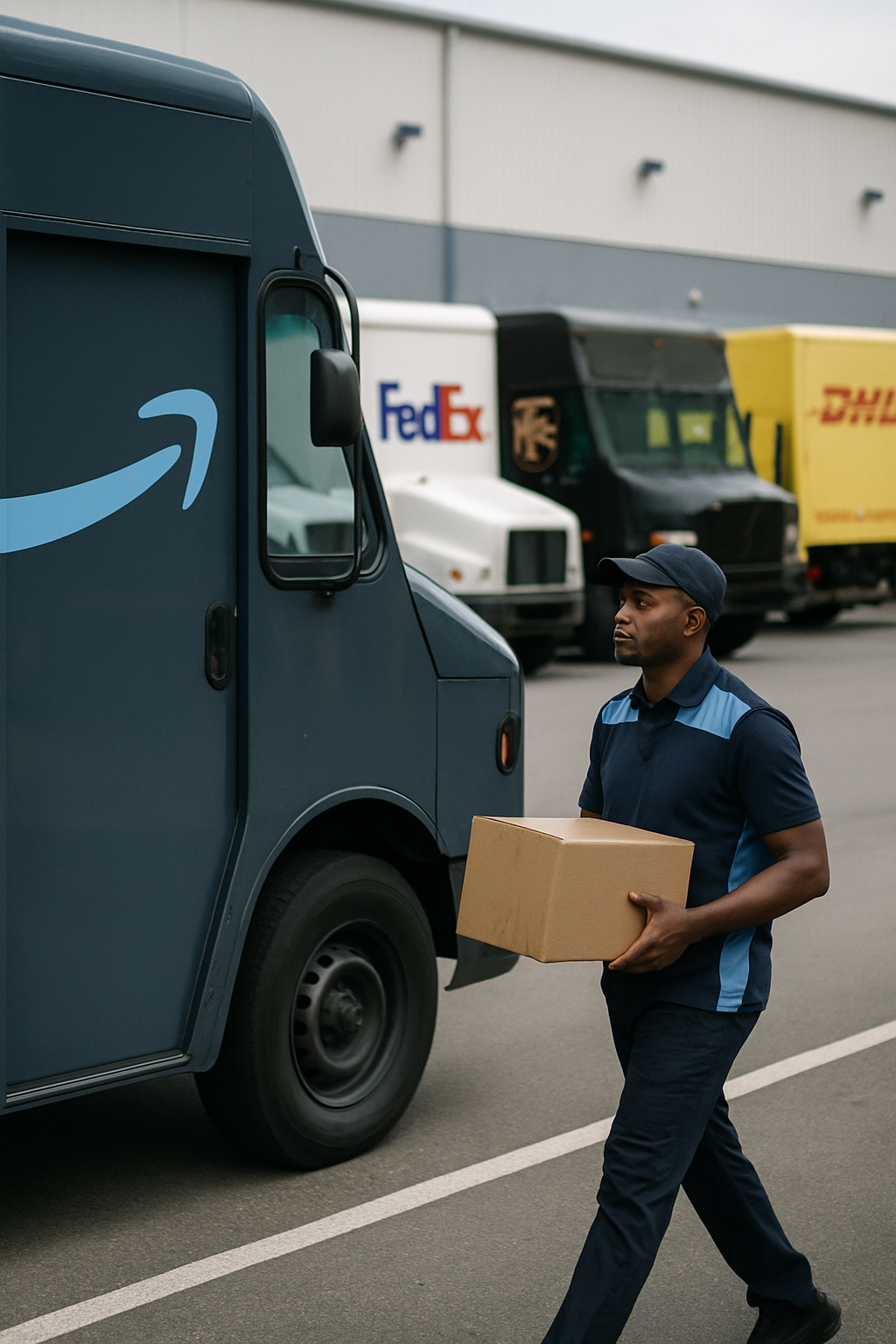 Amazon desafía a FedEx, DHL y UPS con nuevo modelo logístico