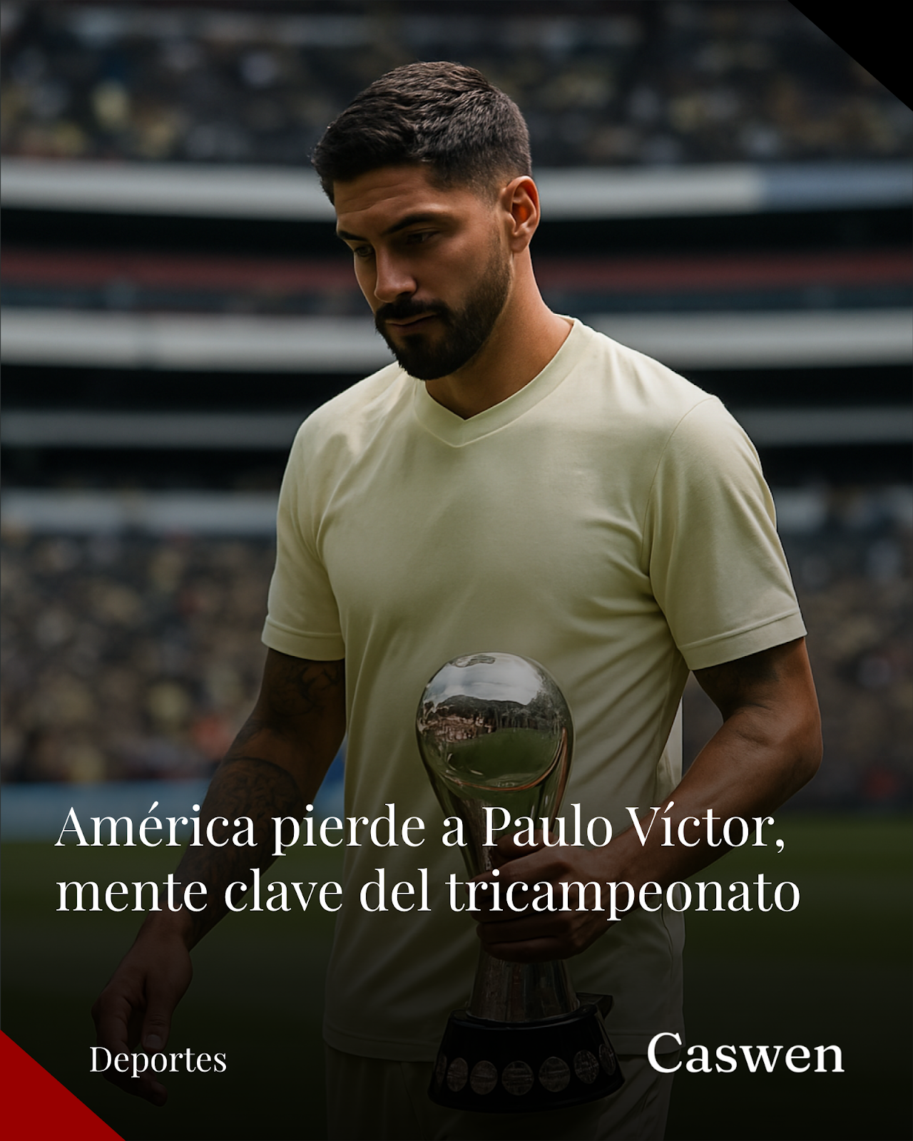 América pierde a Paulo Víctor, clave en su tricampeonato