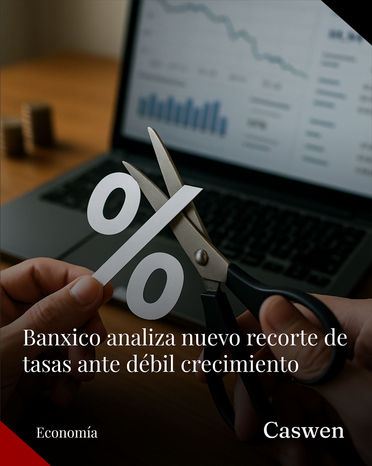Banxico podría reducir nuevamente tasas ante débil crecimiento e inflación moderada