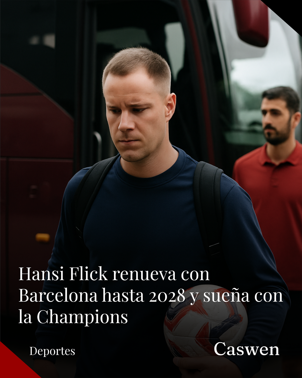 Barcelona renueva a Hansi Flick como entrenador hasta 2028
