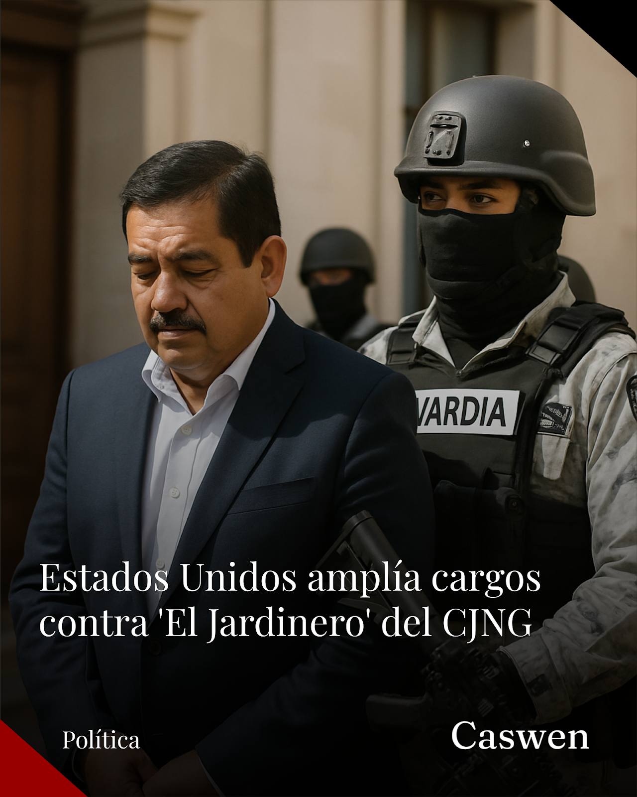 Estados Unidos amplía cargos contra Audias ‘El Jardinero’ Flores del CJNG