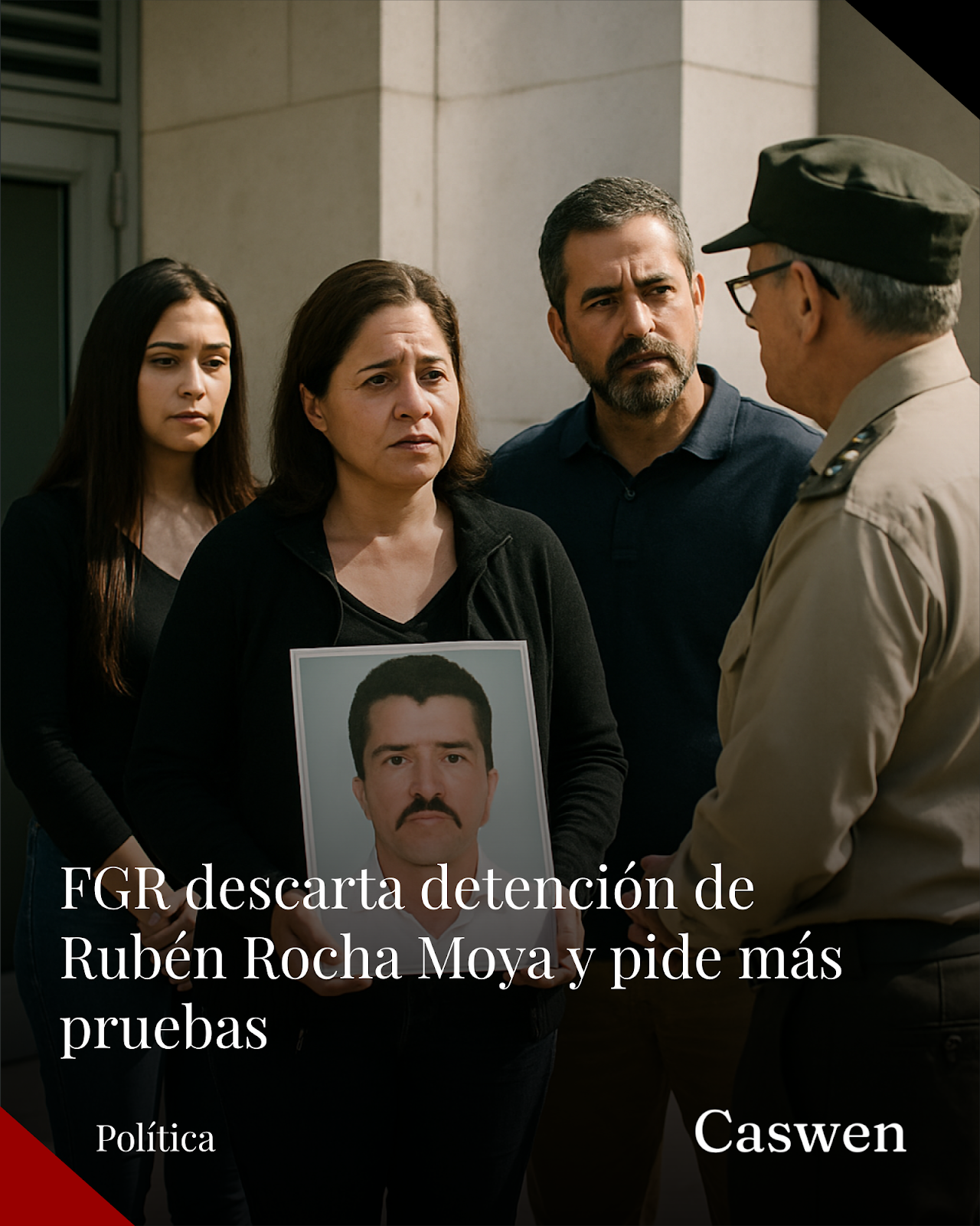 FGR descarta detención de Rubén Rocha Moya y solicitará más pruebas