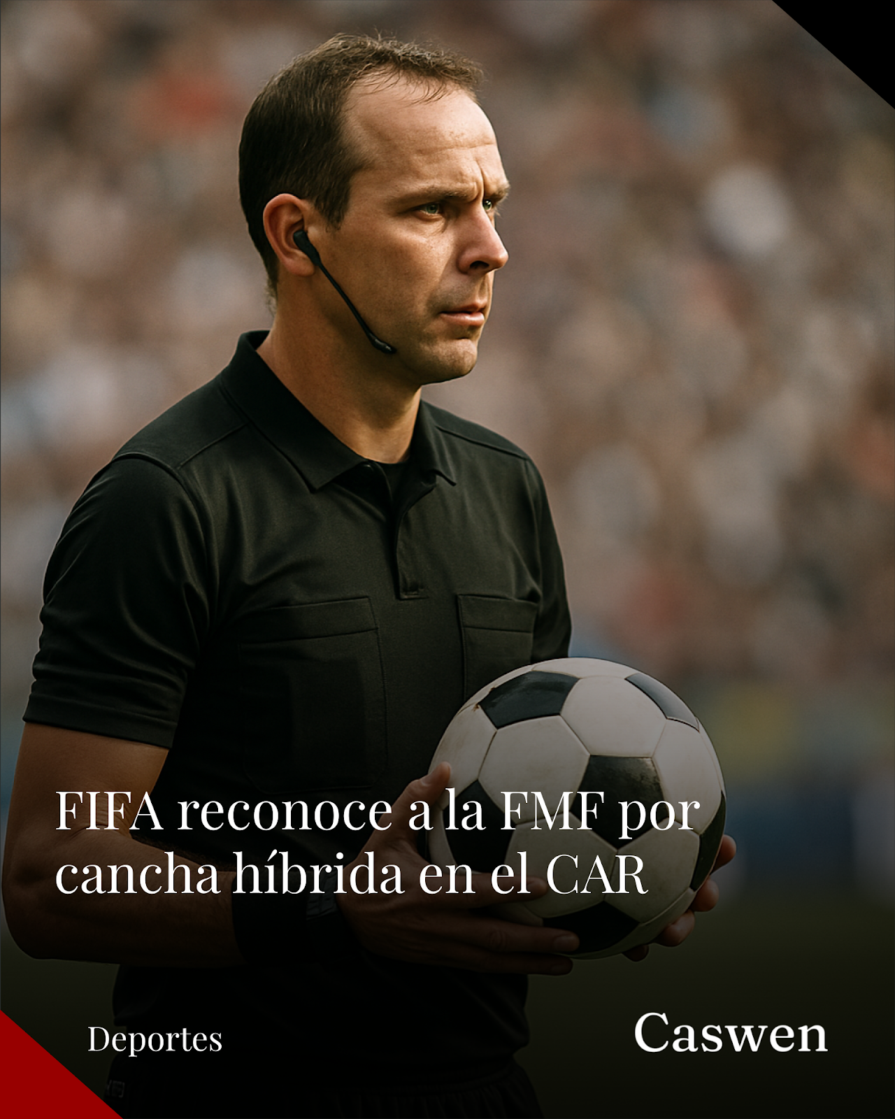 FIFA reconoce a la FMF por su nueva cancha híbrida en el CAR