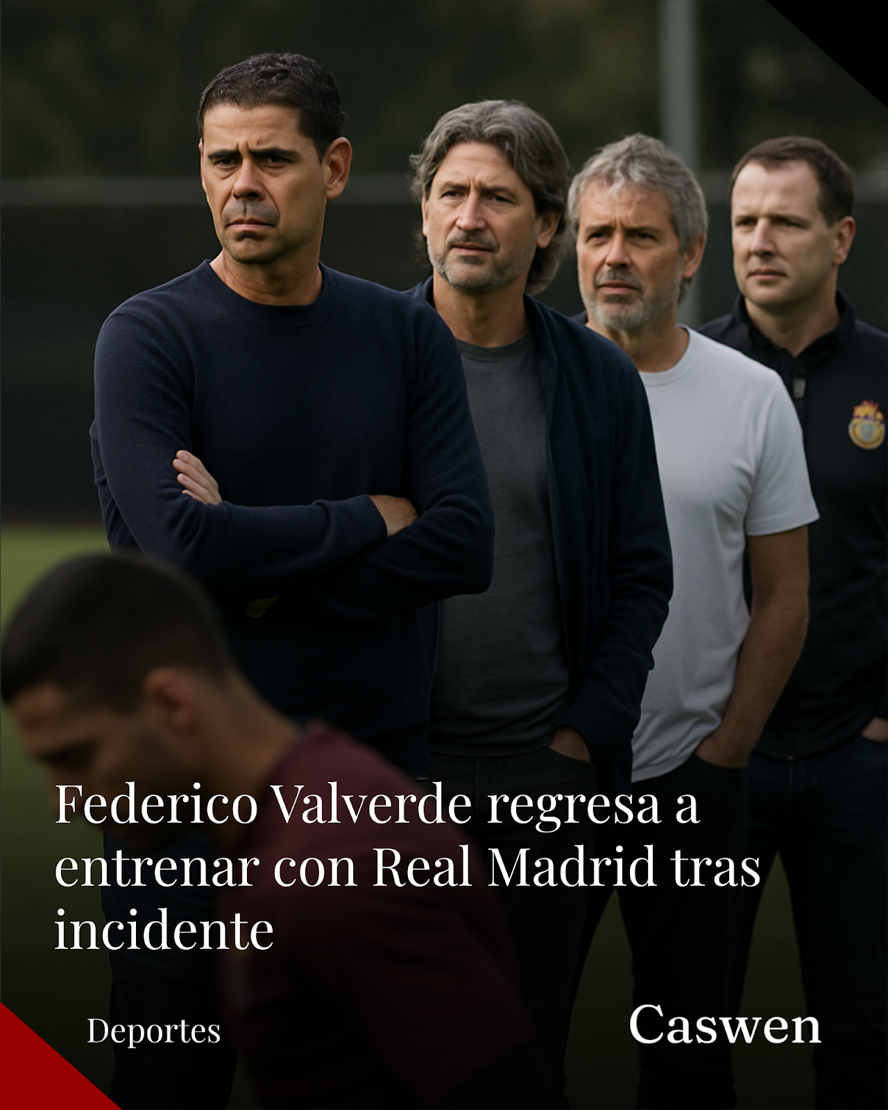 Federico Valverde regresa a entrenamientos con el Real Madrid tras incidente