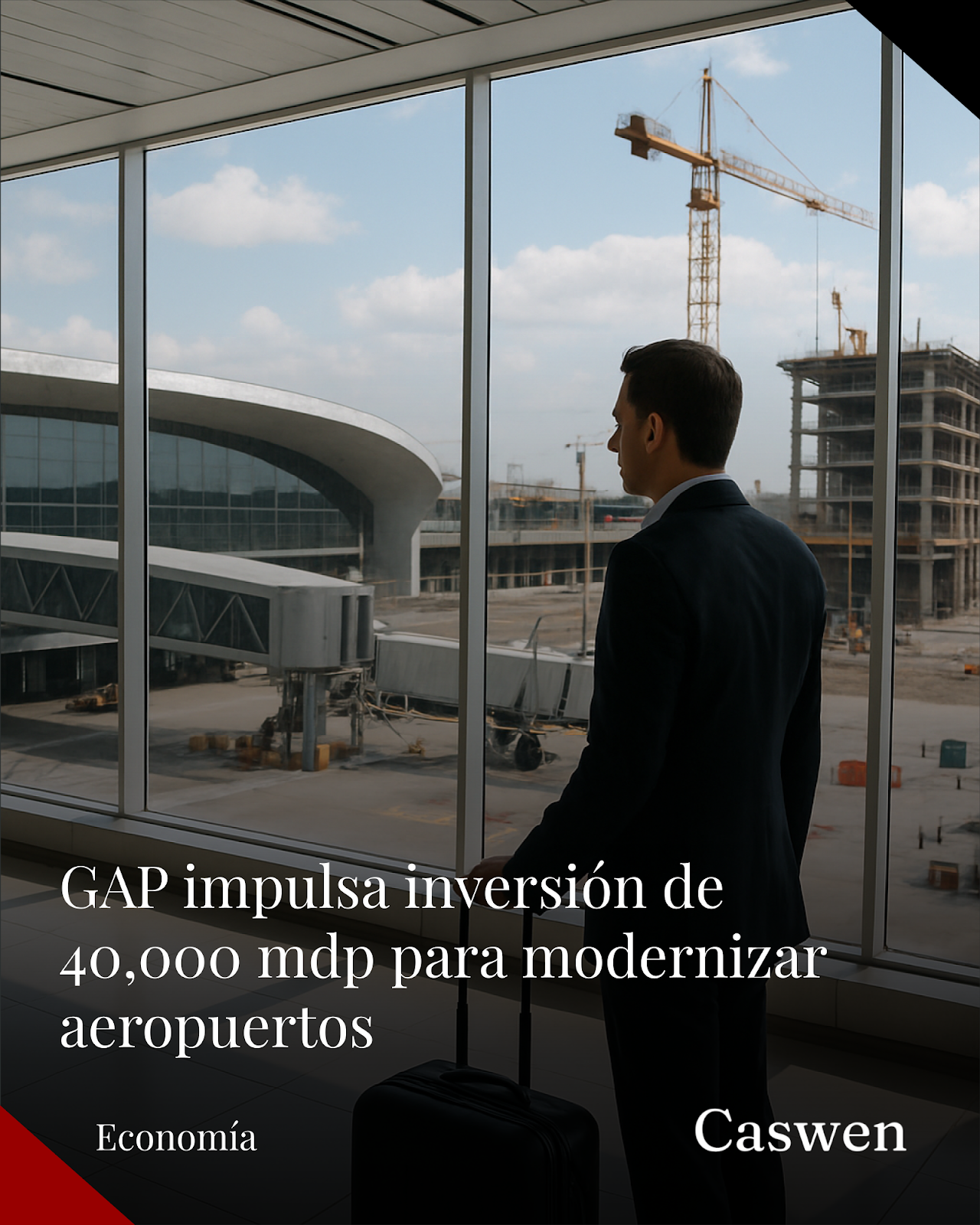 GAP lanza nueva Fibra para impulsar inversiones por 40,000 mdp en aeropuertos