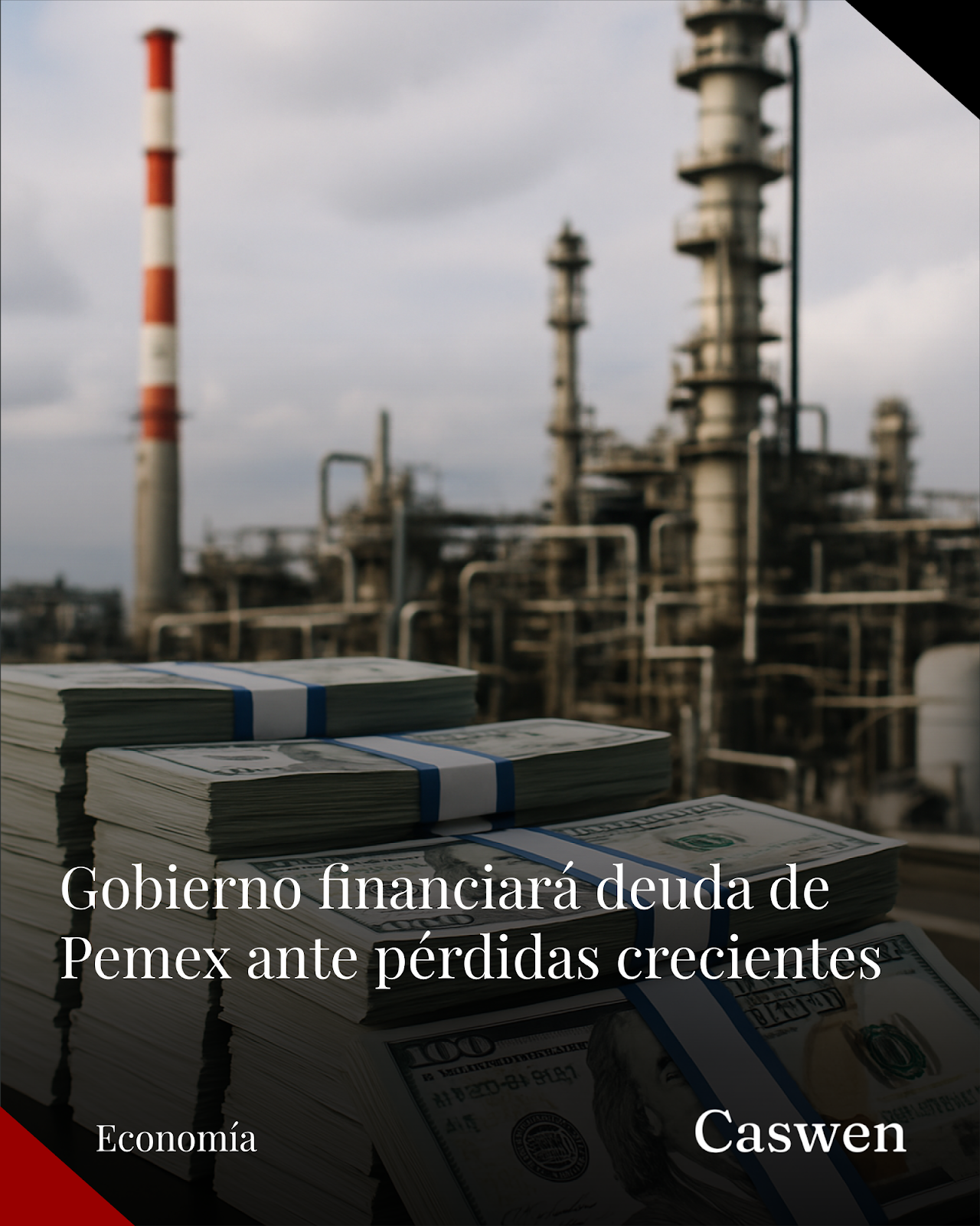 Gobierno financiará pagos de deuda de Pemex ante resultados negativos: S&P Global