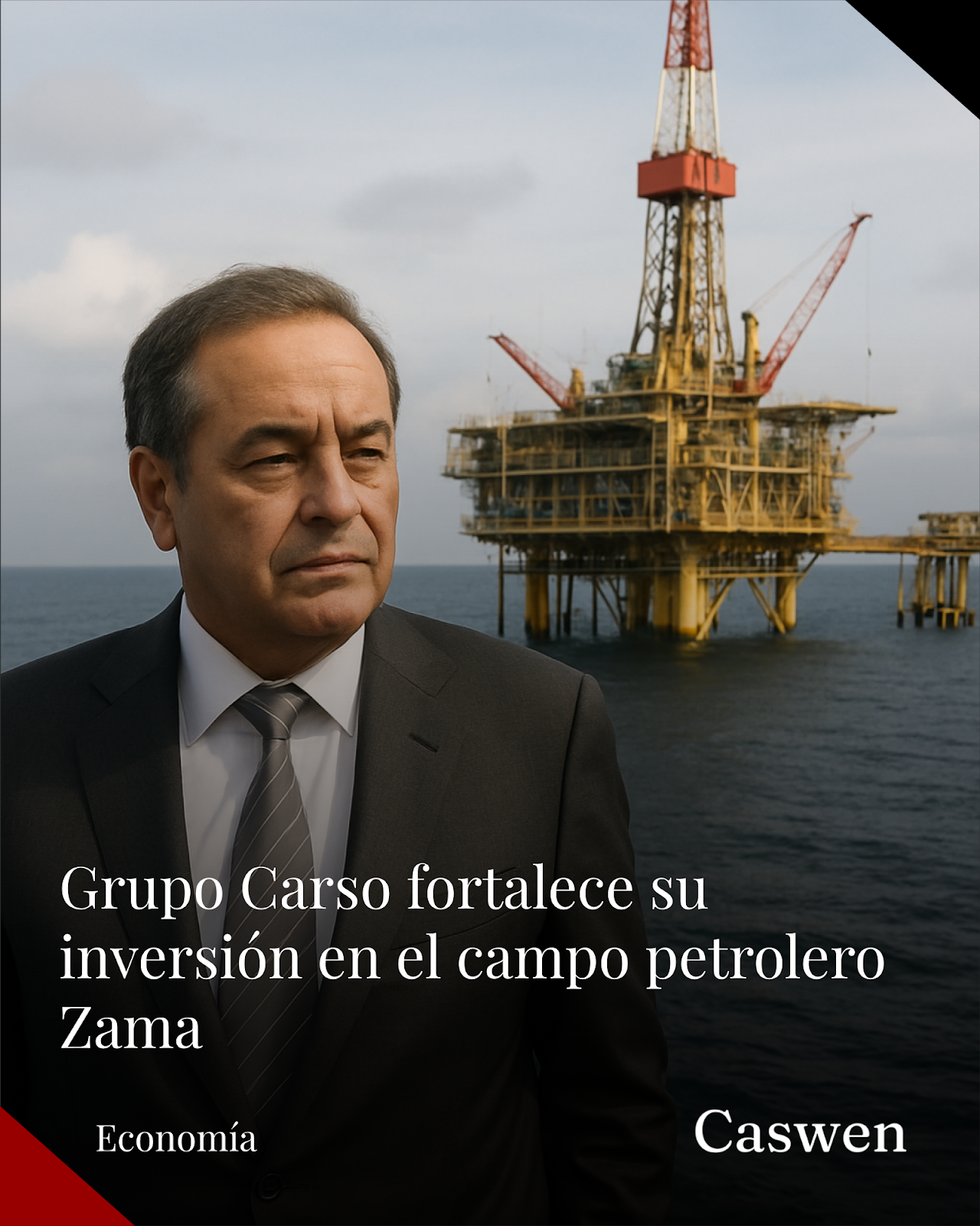 Grupo Carso incrementa su participación en el campo petrolero Zama