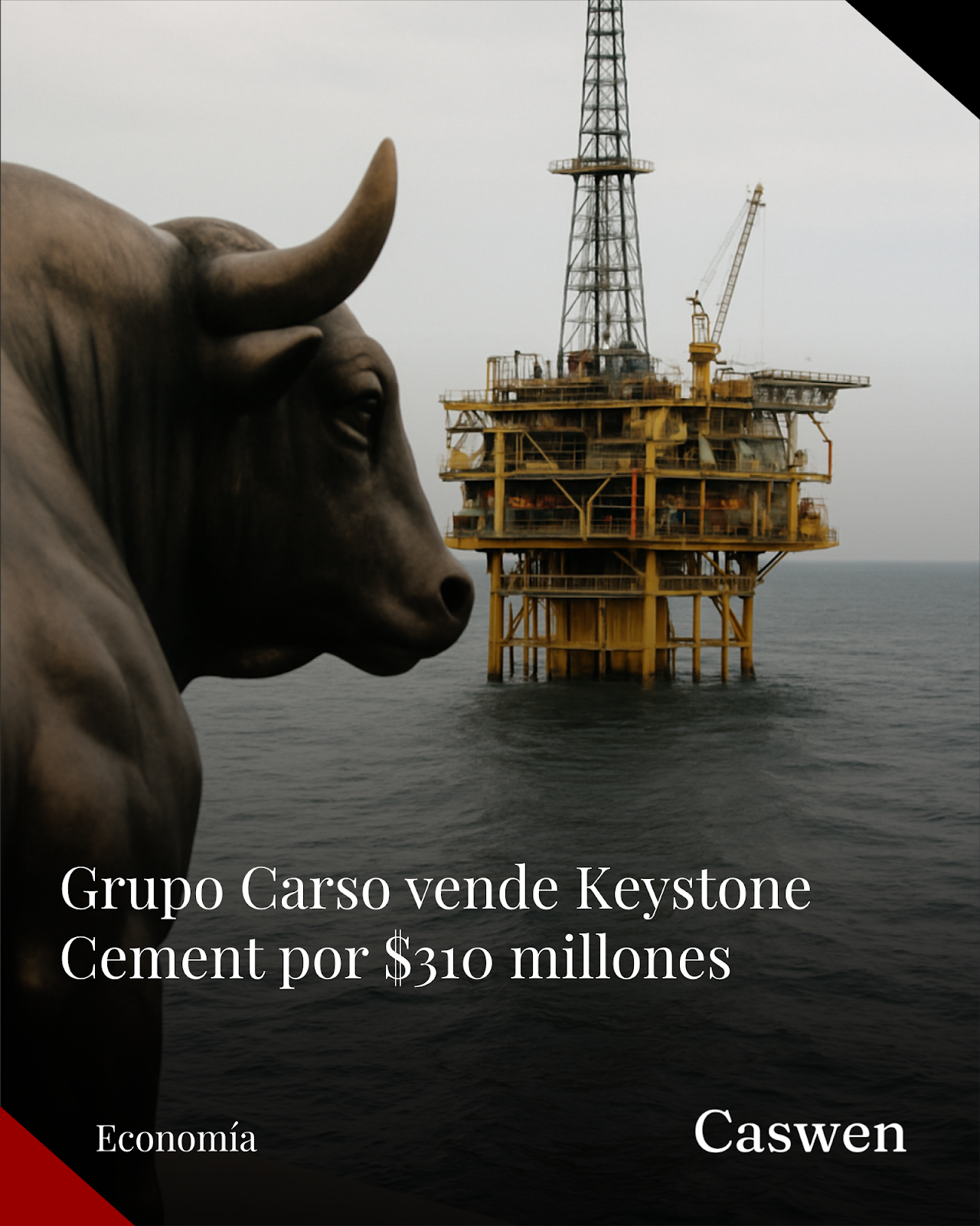 Grupo Carso vende Keystone Cement por 310 millones de dólares
