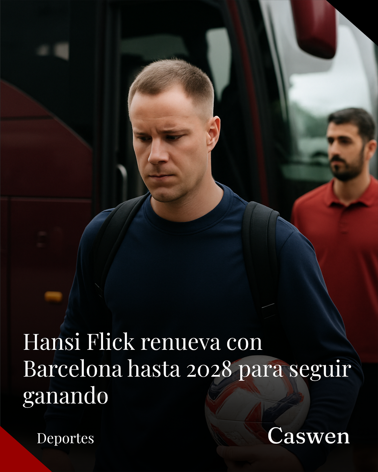 Hansi Flick renueva contrato con Barcelona hasta 2028