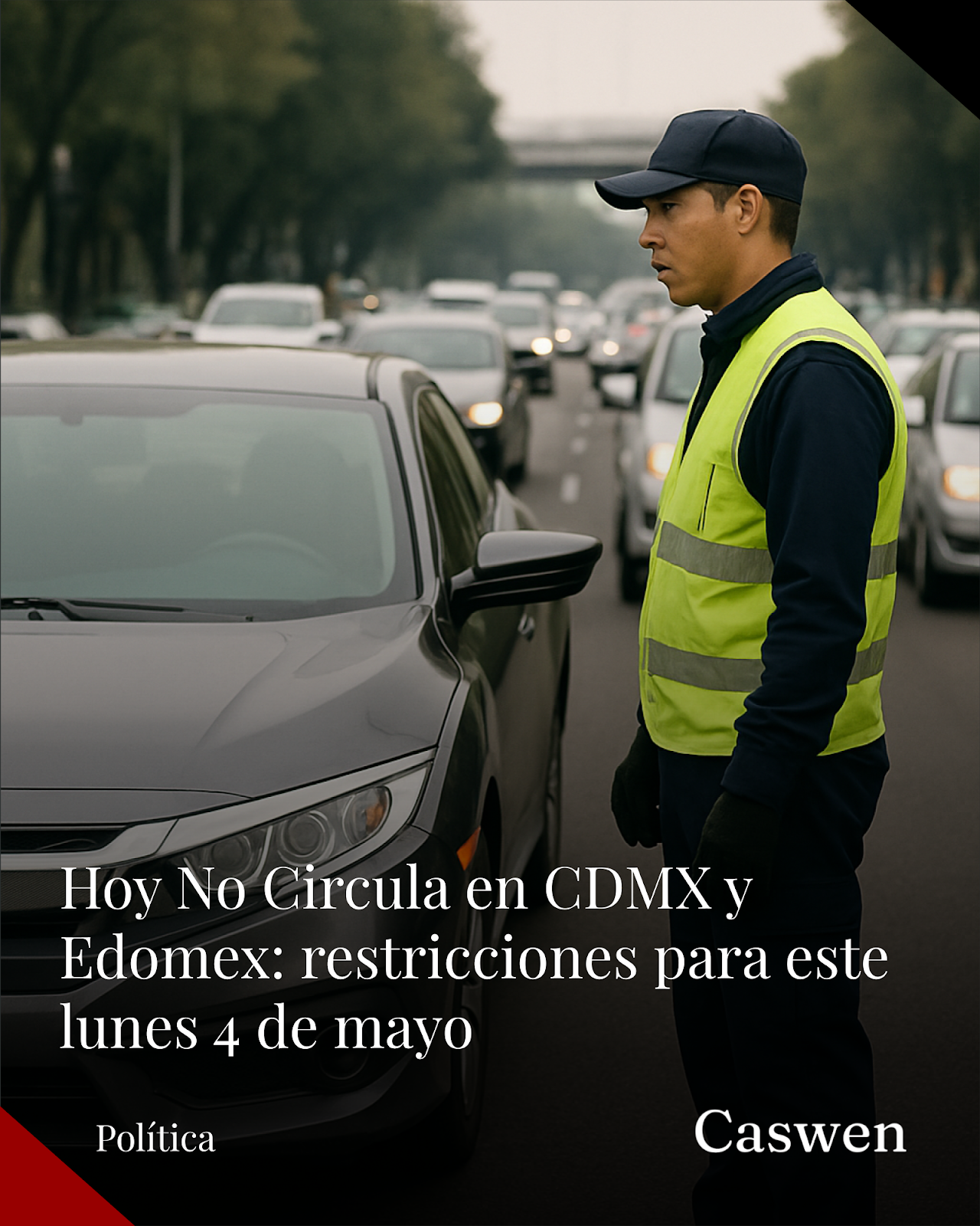 Hoy No Circula aplica este lunes 4 de mayo en CDMX y Estado de México
