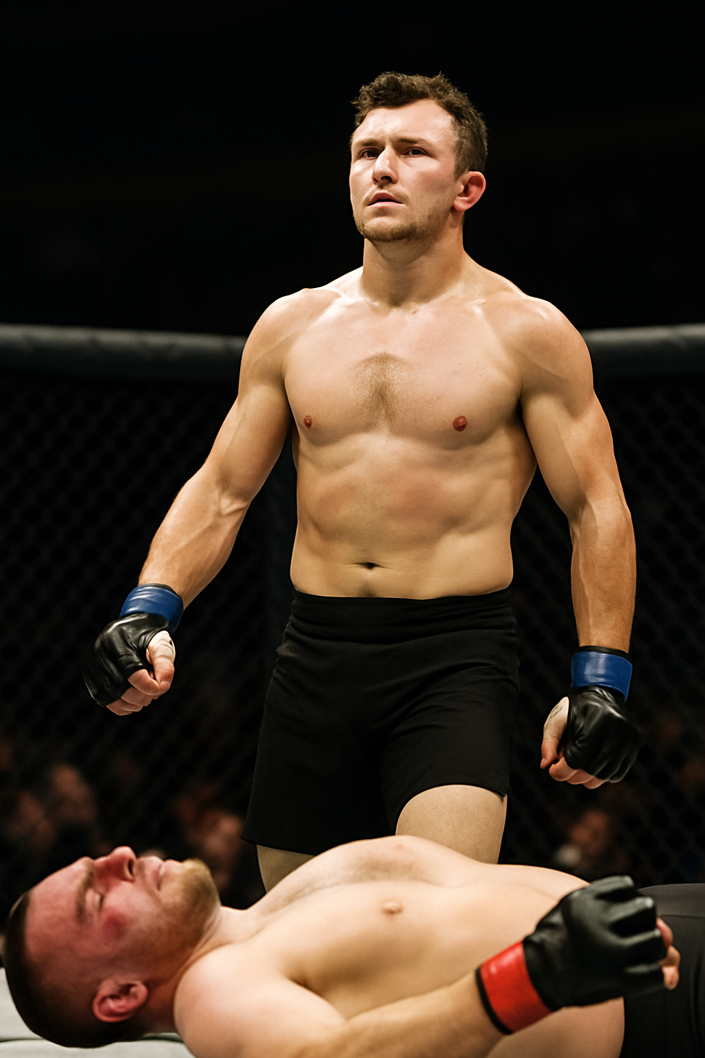Johnny Manziel gana por nocaut en su debut en artes marciales mixtas