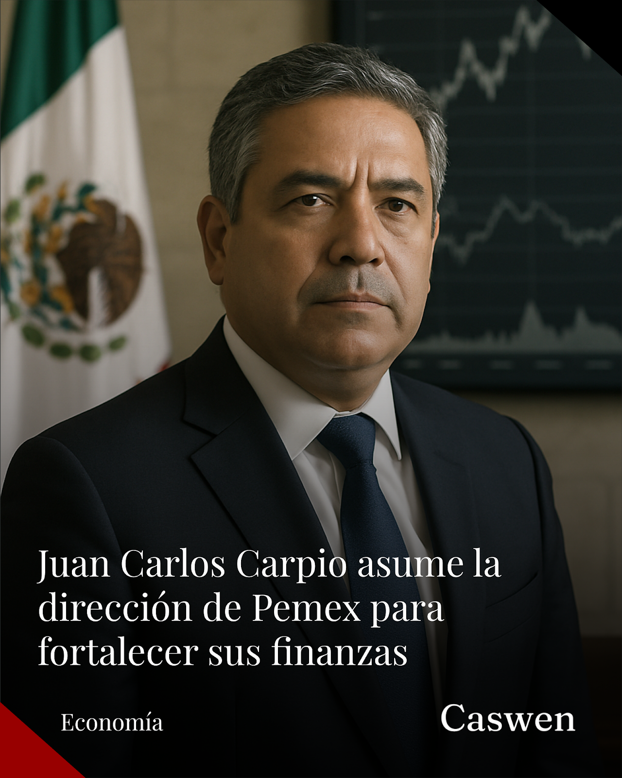 Juan Carlos Carpio, nuevo director de Pemex, busca fortalecer finanzas de la petrolera