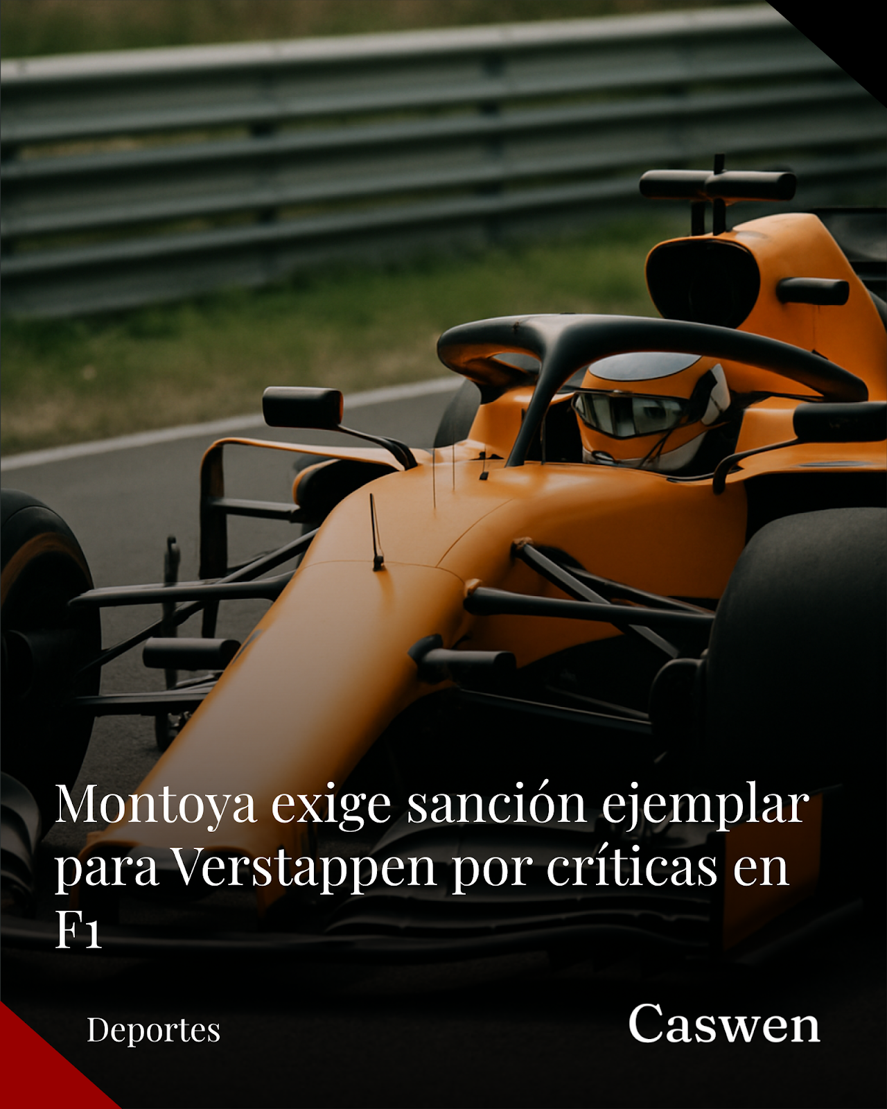 Juan Pablo Montoya exige sanción ejemplar a Max Verstappen por críticas al reglamento de F1