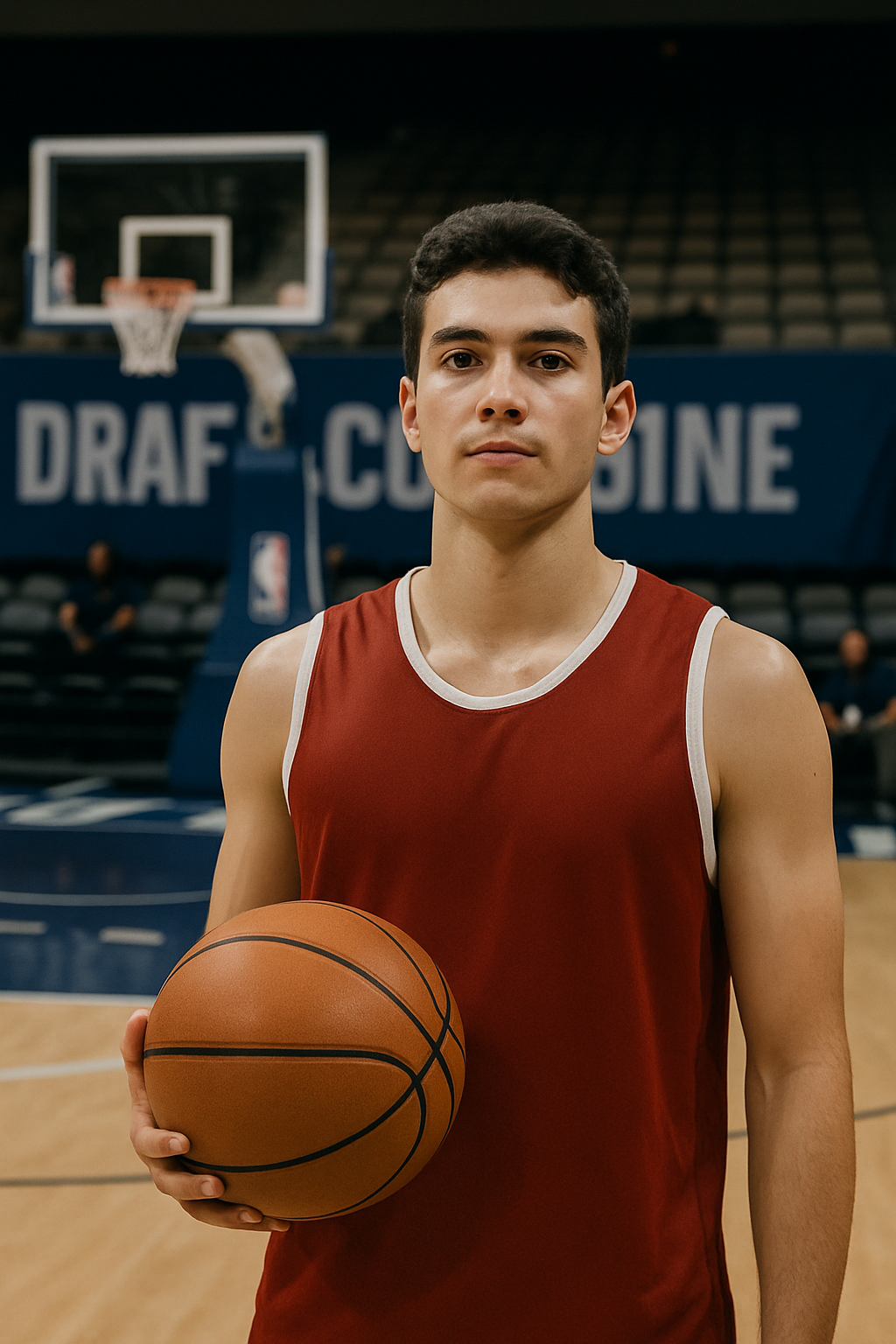 Karim López, mexicano invitado al NBA Draft Combine 2026